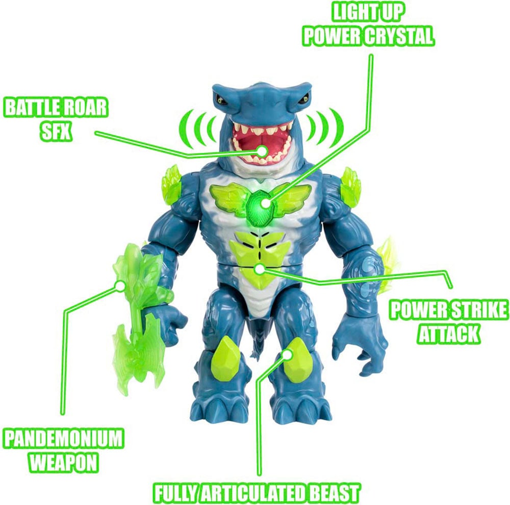 Moose Actionfigur »Beast Lab: Hai«, mit Licht- und Soundeffekten