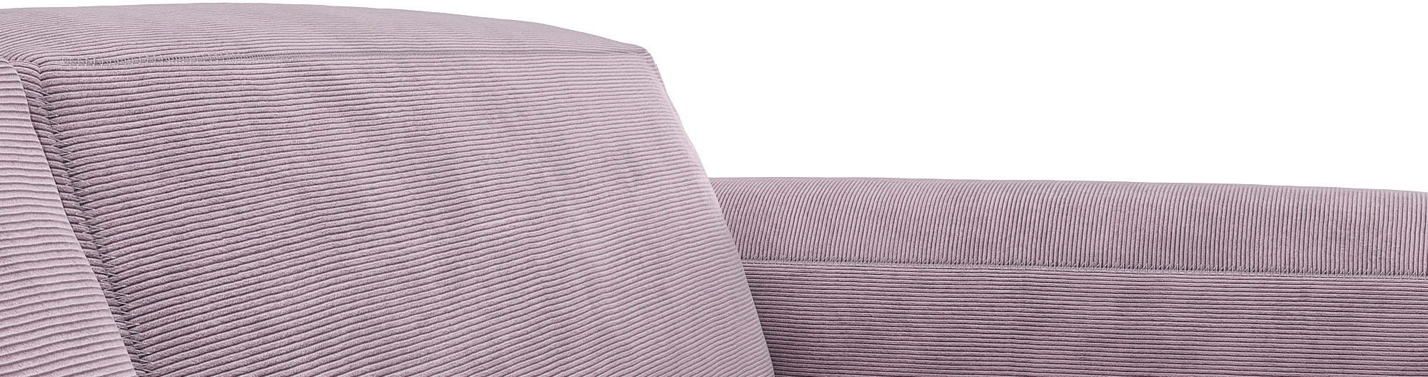 FLEXLUX Ecksofa »Lucera bequem und komfortabel durch hochwertigen Sitzaufbau, L-Form«, modern & anschmiegsam, Kaltschaum, Stahl-Wellenunterfederung