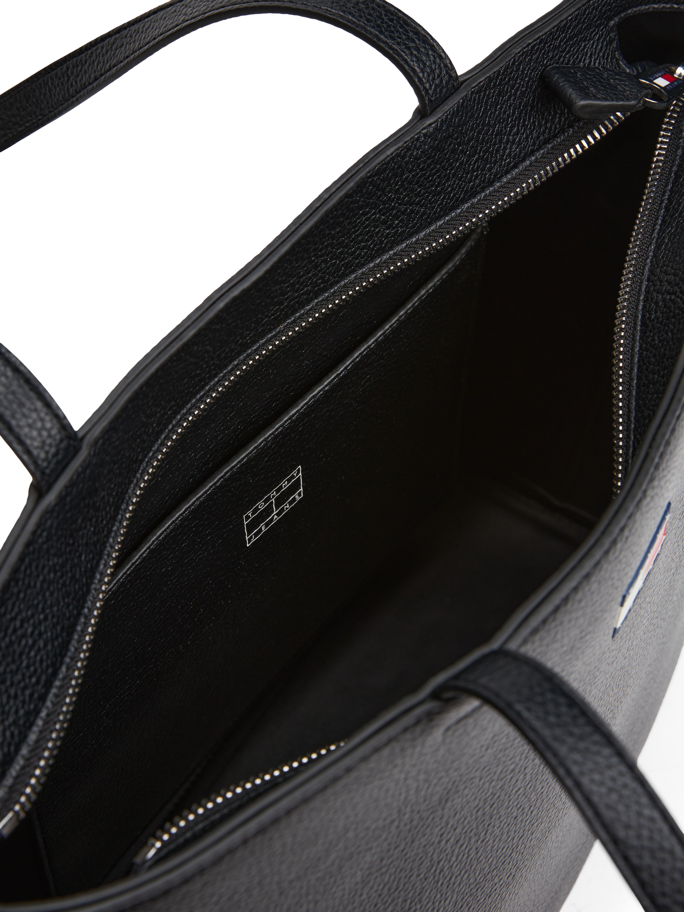 Tommy Jeans Tragetasche »TJW MUST TOTE«, Damen Umhängetasche, Shopper, Schultertasche mit doppeltem Henkel