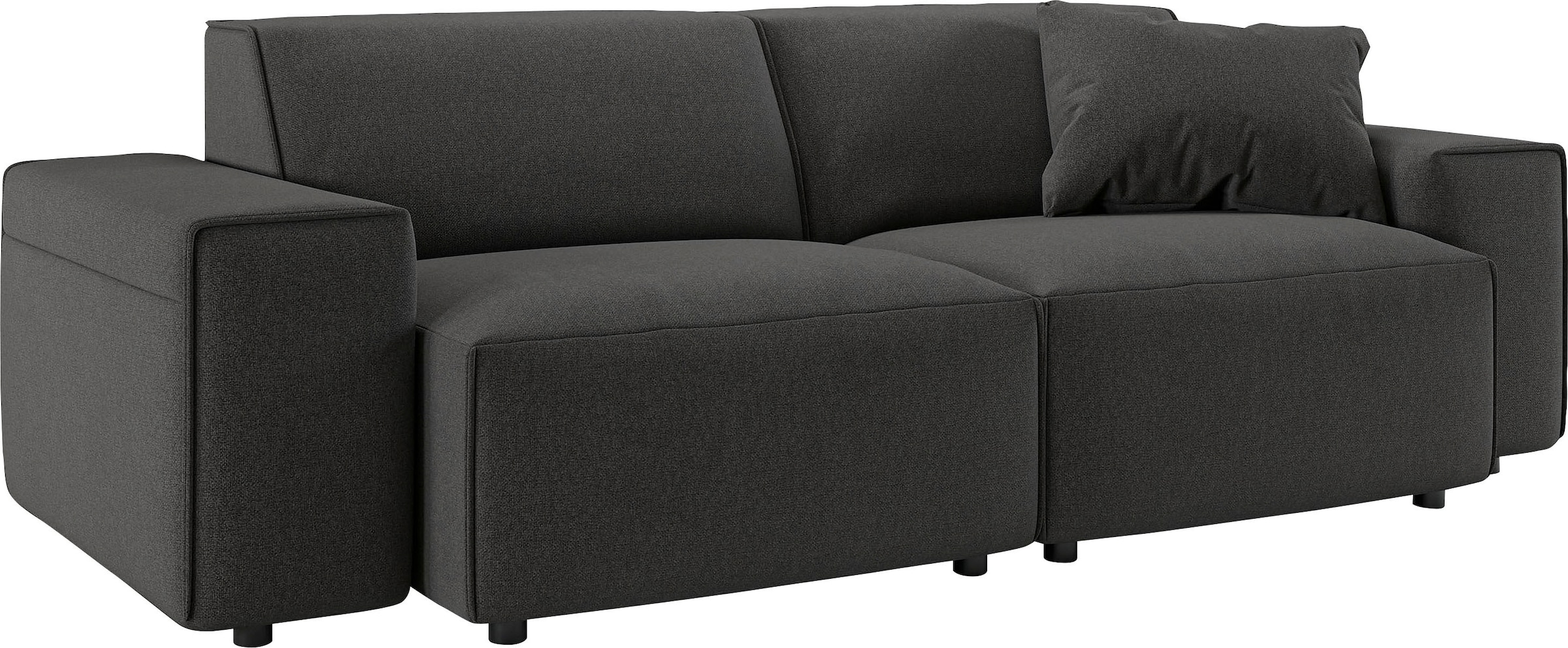 Home affaire 2,5-Sitzer »Glimminge auch in Breitcord, Feincord + Easy care-Bezug« besondere Kedernähte, Zierkissen