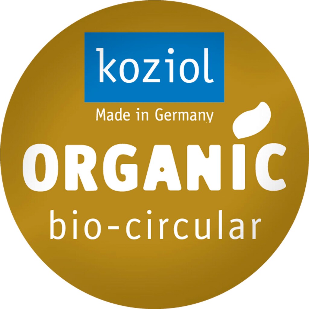 KOZIOL Trinkflasche »PLOPP TO GO«, (1 tlg.), CO² neutral, Made in Germany. Biozirkulärer Kunststoff, 425 ml
