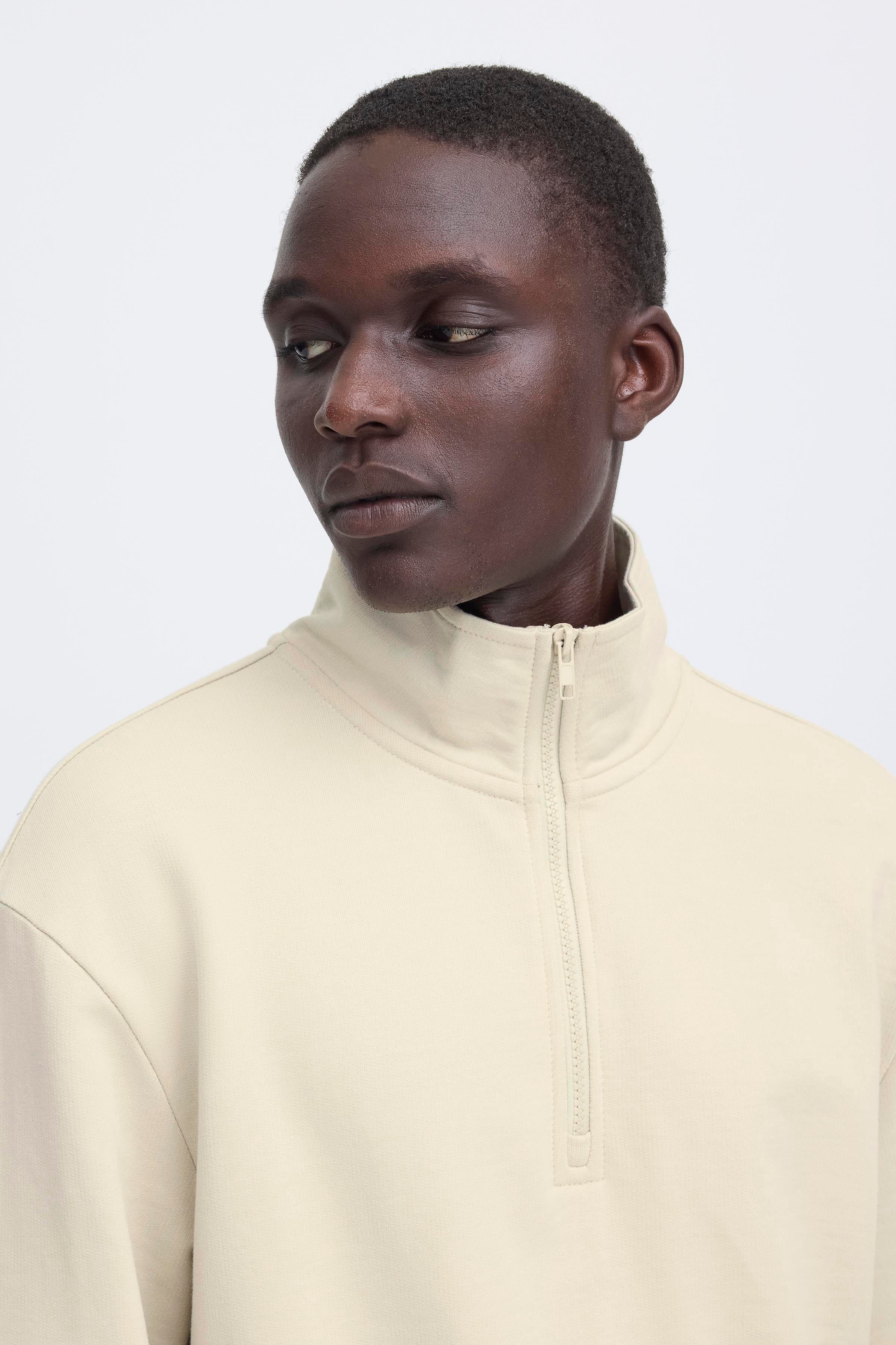 Blend Sweatshirt »BHBRODY HALF SWEATSHIRT«, aus Baumwolle und Polyester, Regular Fit, mit Stehkragen

