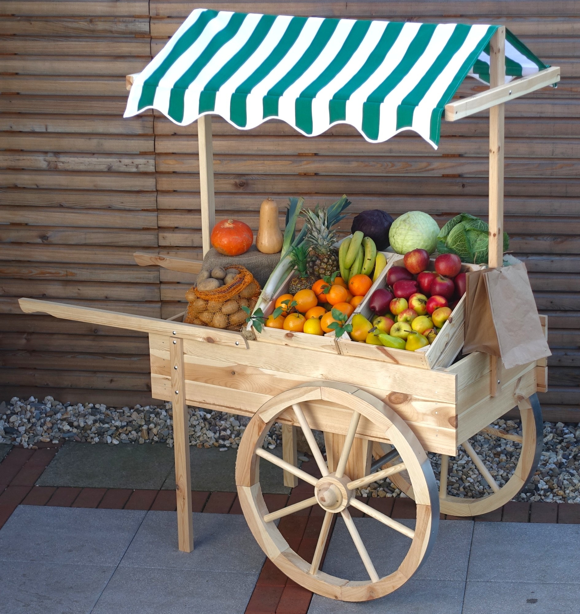 promadino Transportkarren »Marktwagen« B/T/H: 173/82/187 cm