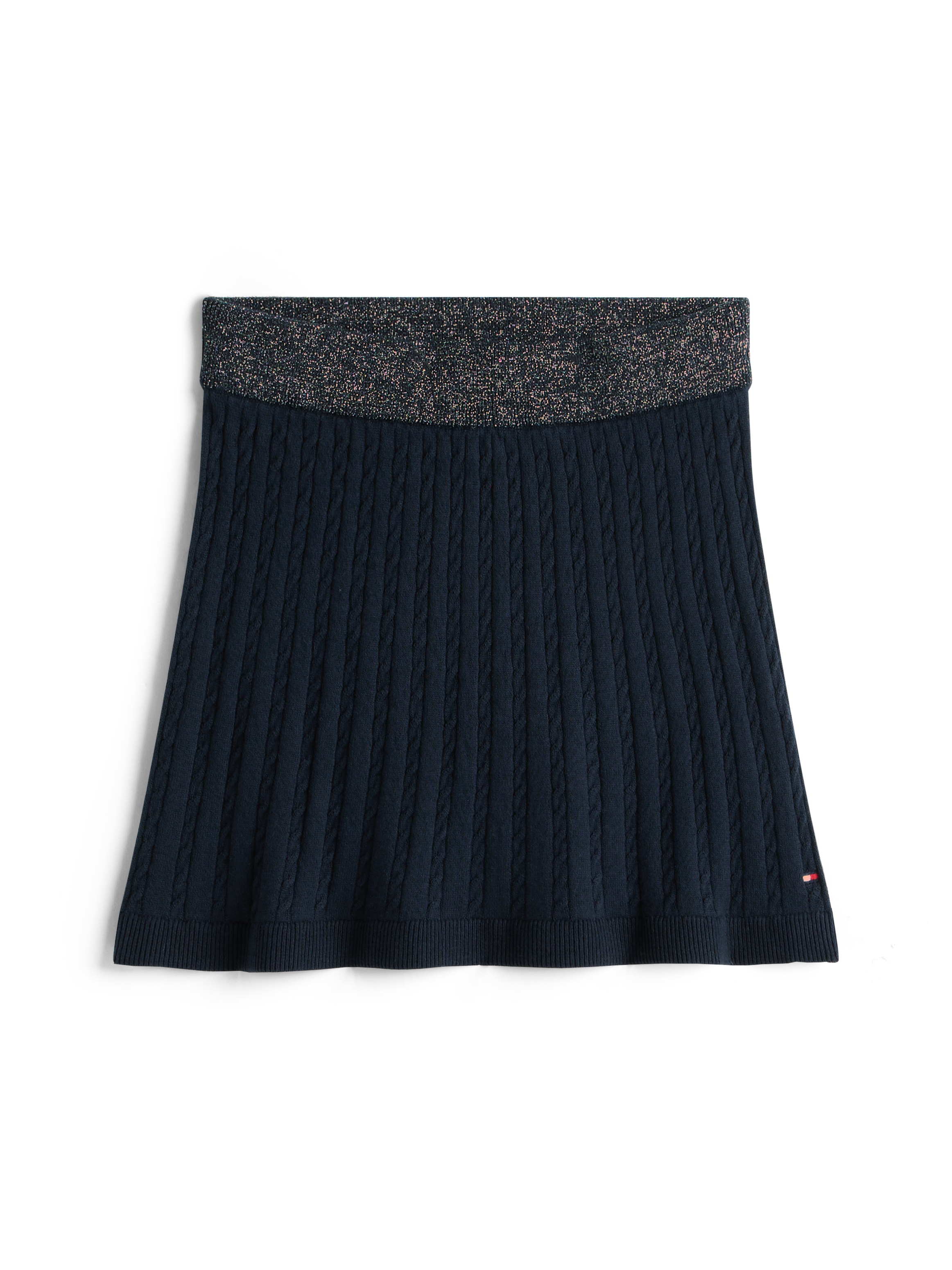 Tommy Hilfiger Strickrock »MINI CABLE SKIRT«