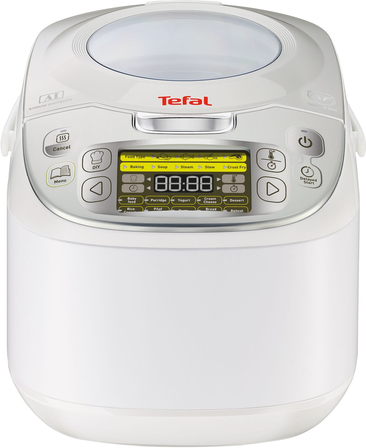 Tefal Multikocher »45in1 RK8121«, 45 automatische Kochprogramme, verzögerter Start, 5L Kapazität