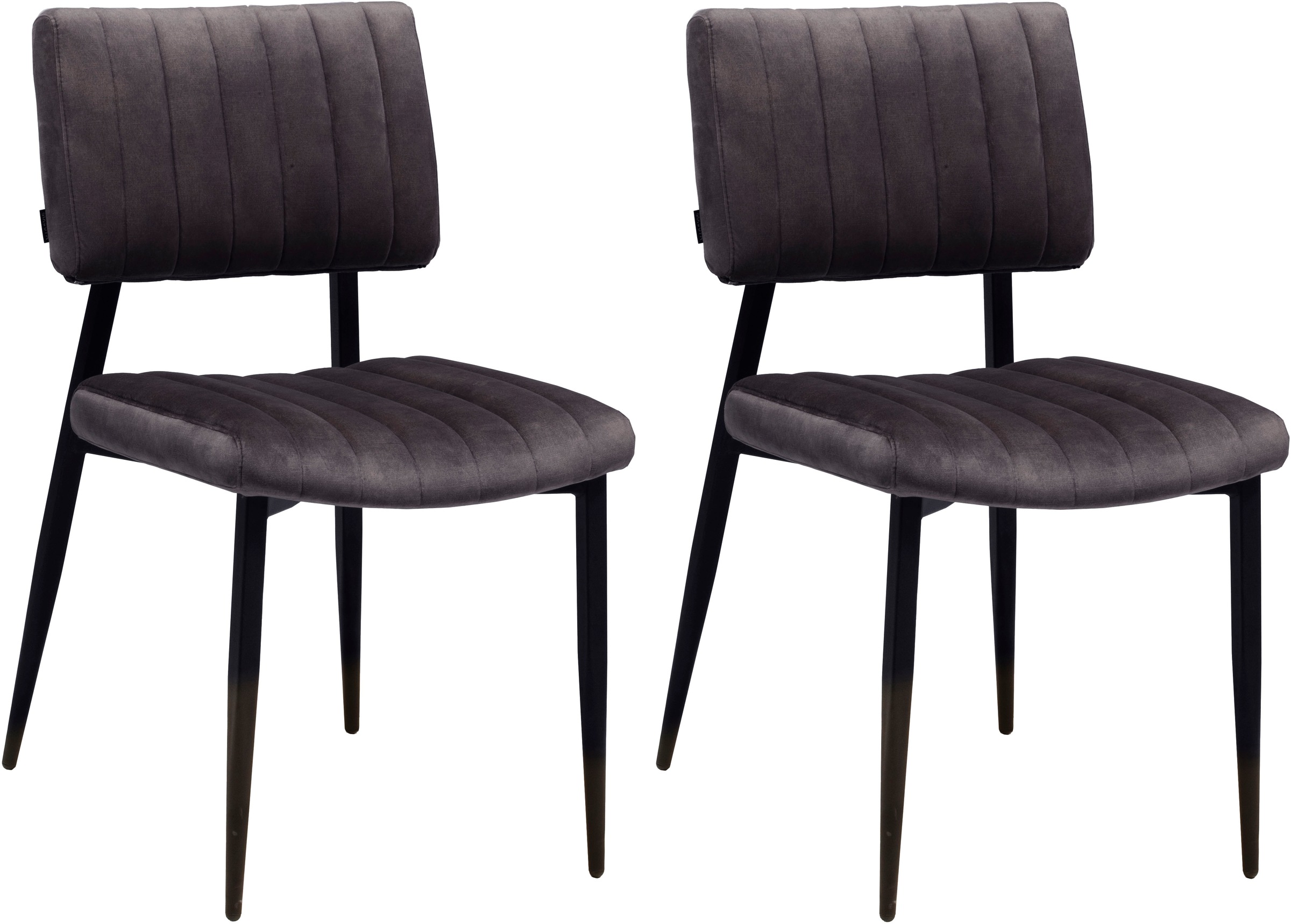 OMG Design Esszimmerstuhl »Ivan«, (Set), 2 St., Stoff, pflegeleichter Samtv günstig online kaufen
