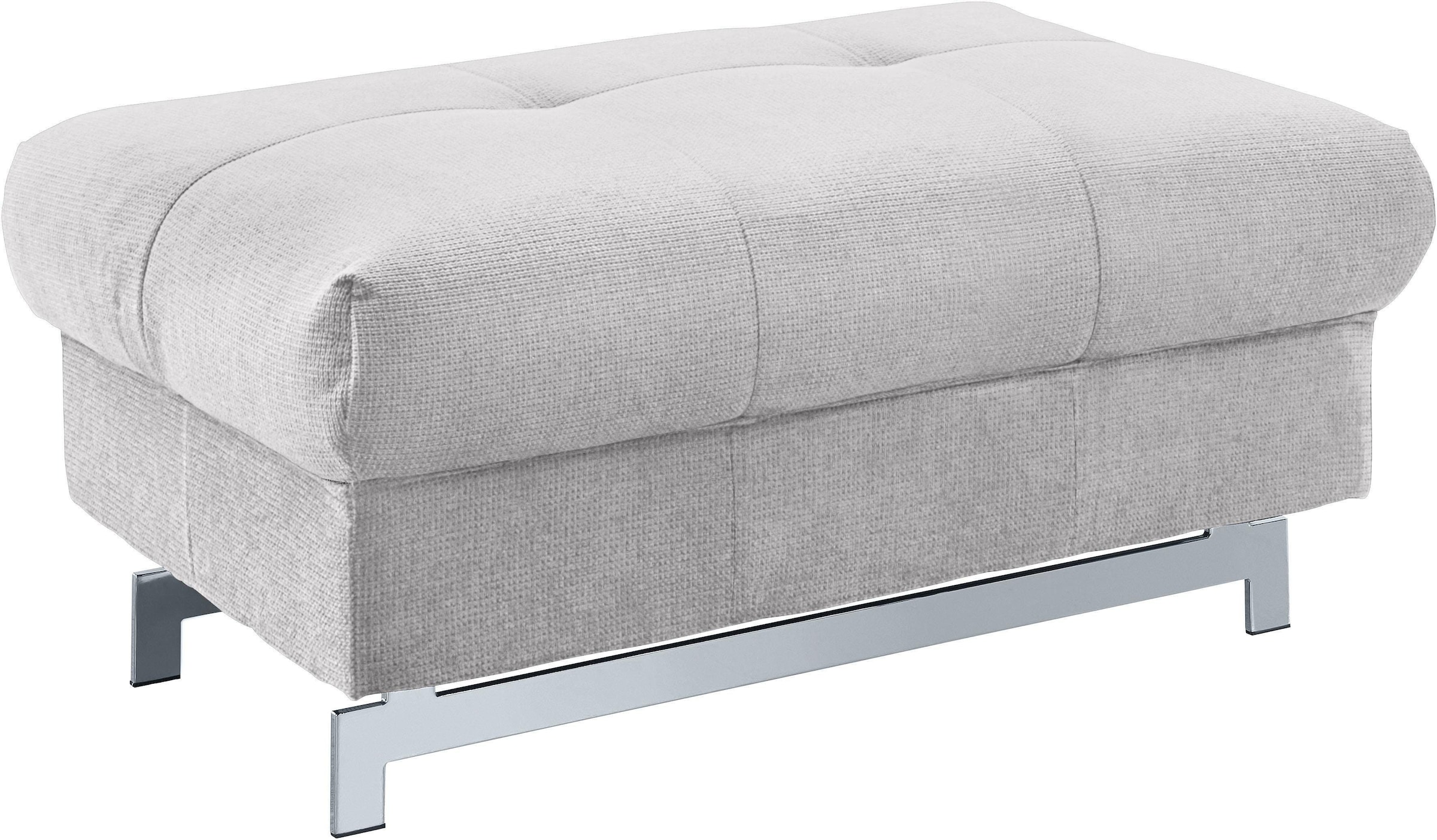 COTTA Polstergarnitur »Chef« Set,  Set bestehend aus: 2-Sitzer mit Kopfteilverstellung & Hocker