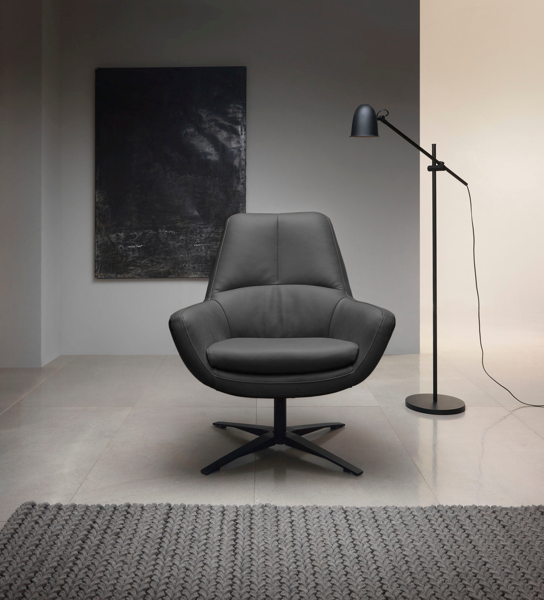 BETYPE Drehsessel »Be Organic Standard Back, Loungesessel«, in elegantem De günstig online kaufen