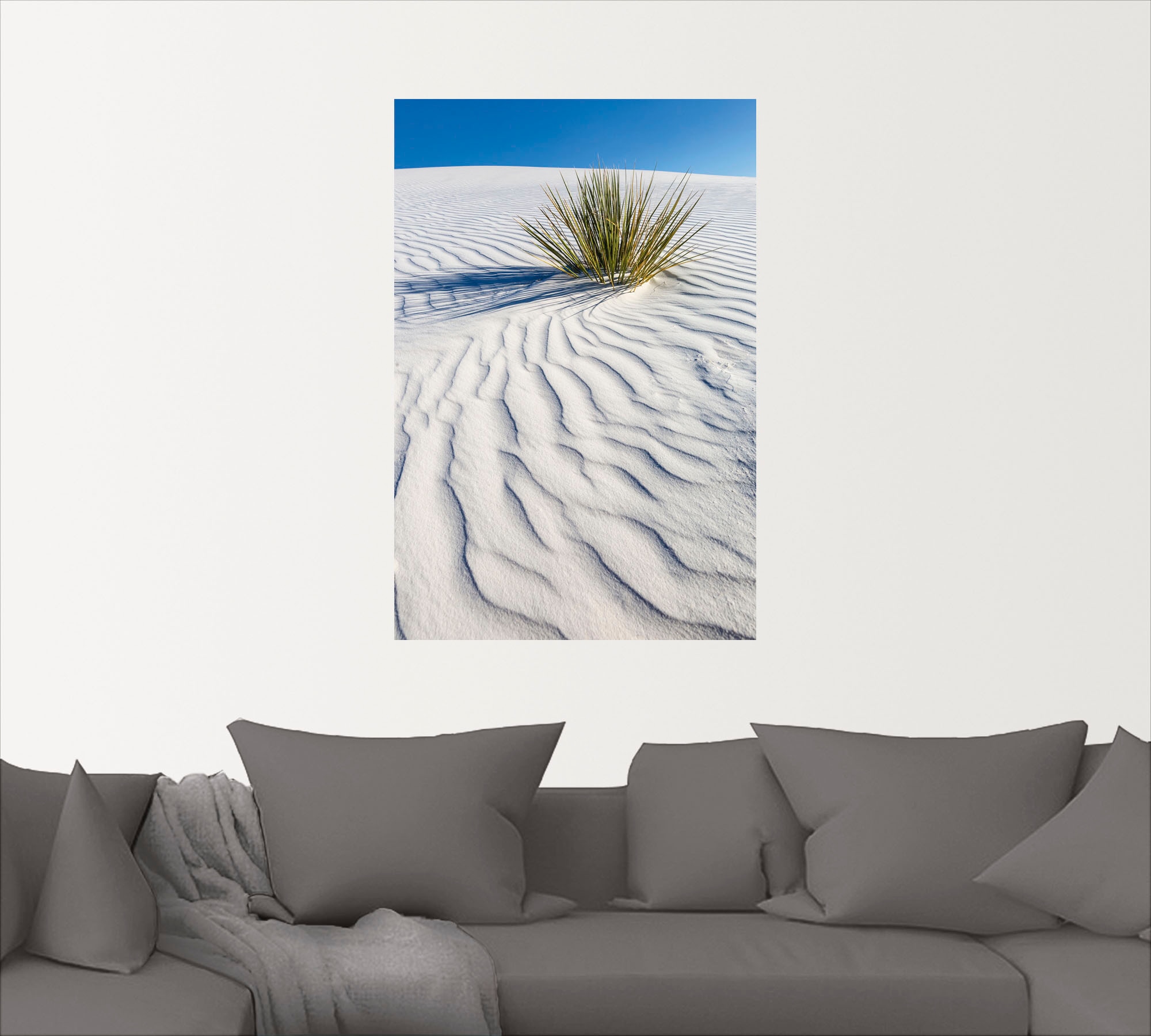 Artland Wandbild »Dünen White Sands«, Wüstenbilder, (1 St.), als Alubild, Leinwandbild, Wandaufkleber oder Poster in versch. Größen