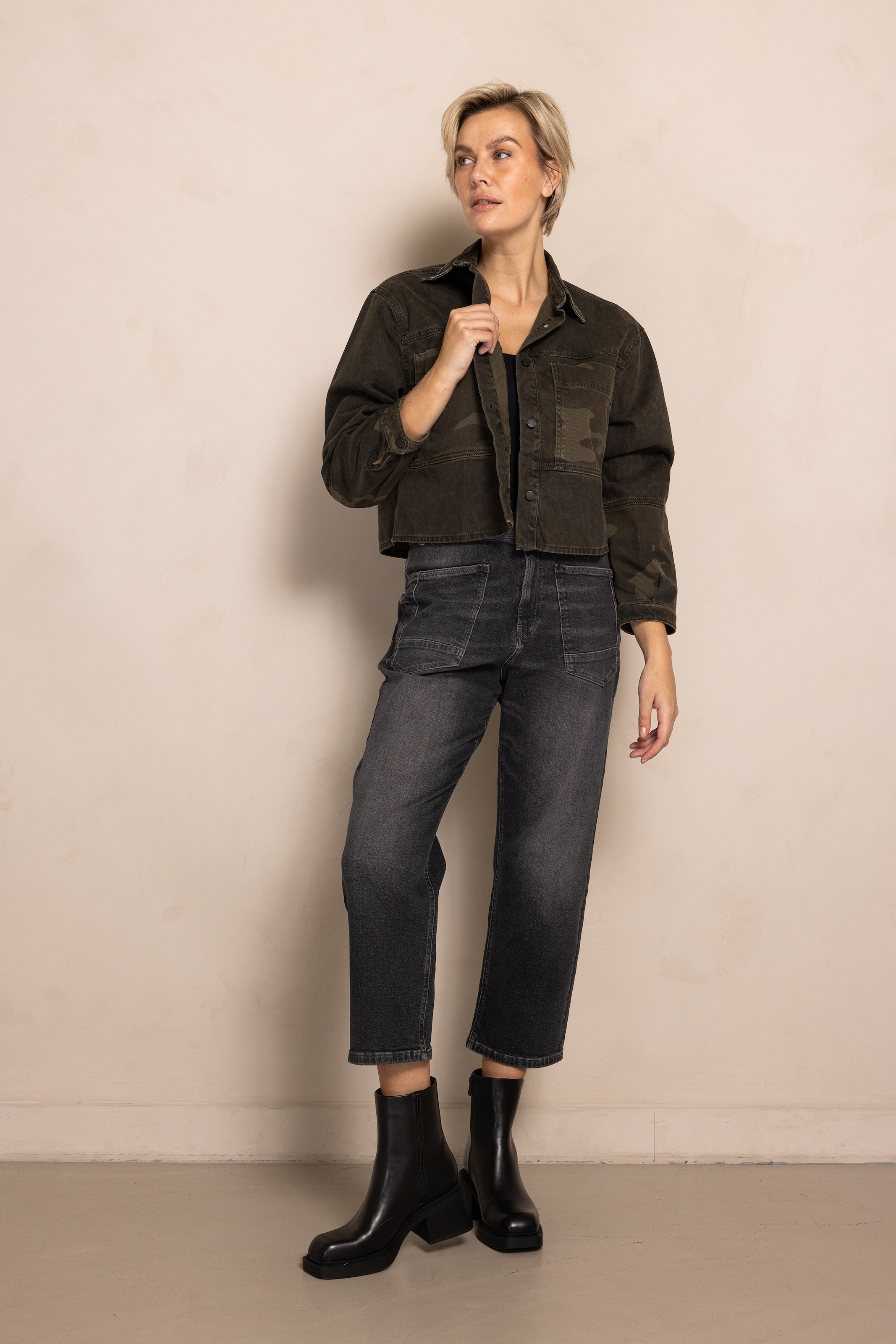 Zhrill »ZHLOUIE« ohne Kapuze mit Animal-Print