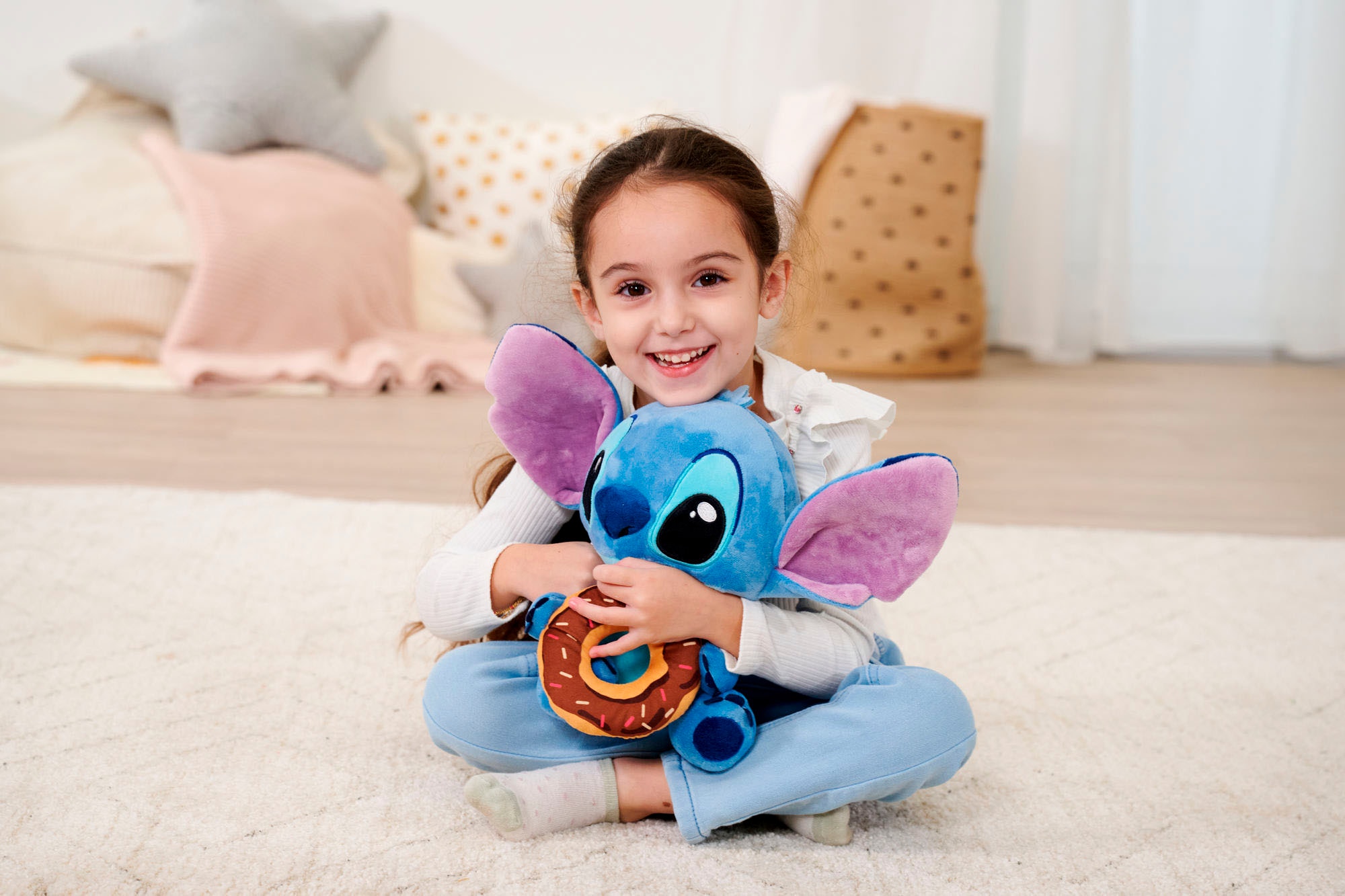 SIMBA Plüschfigur »Disney Stitch mit Doughnut, 25cm«