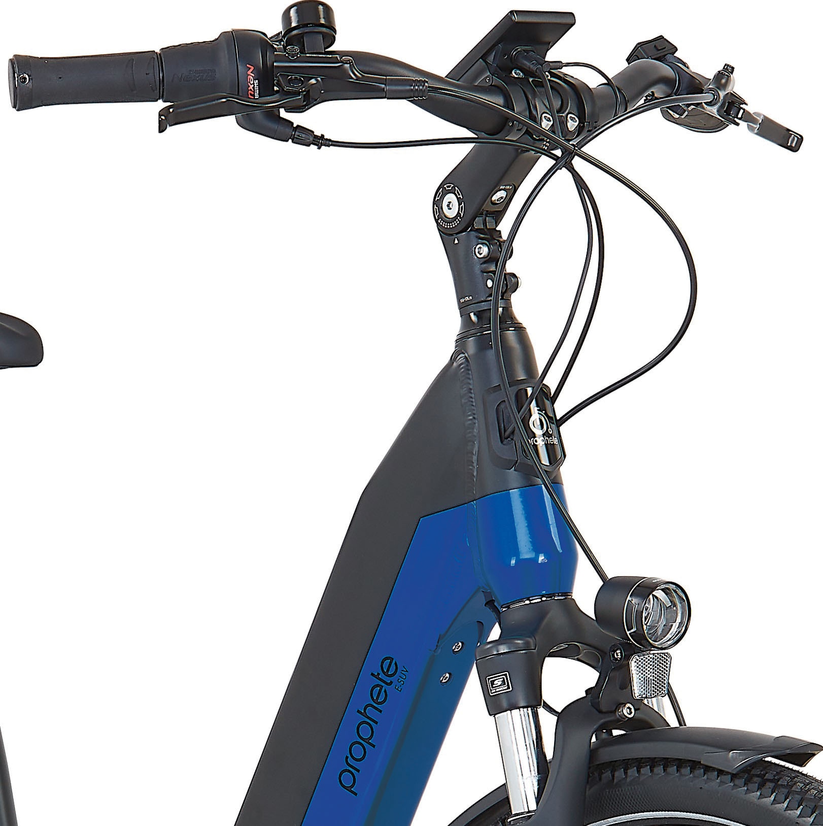 Prophete E-Bike »Geniesser eSUV«, 7 Gang, Shimano, Nexus, Mittelmotor 250 W, Pedelec, Elektrofahrrad für Damen u. Herren, Cityrad