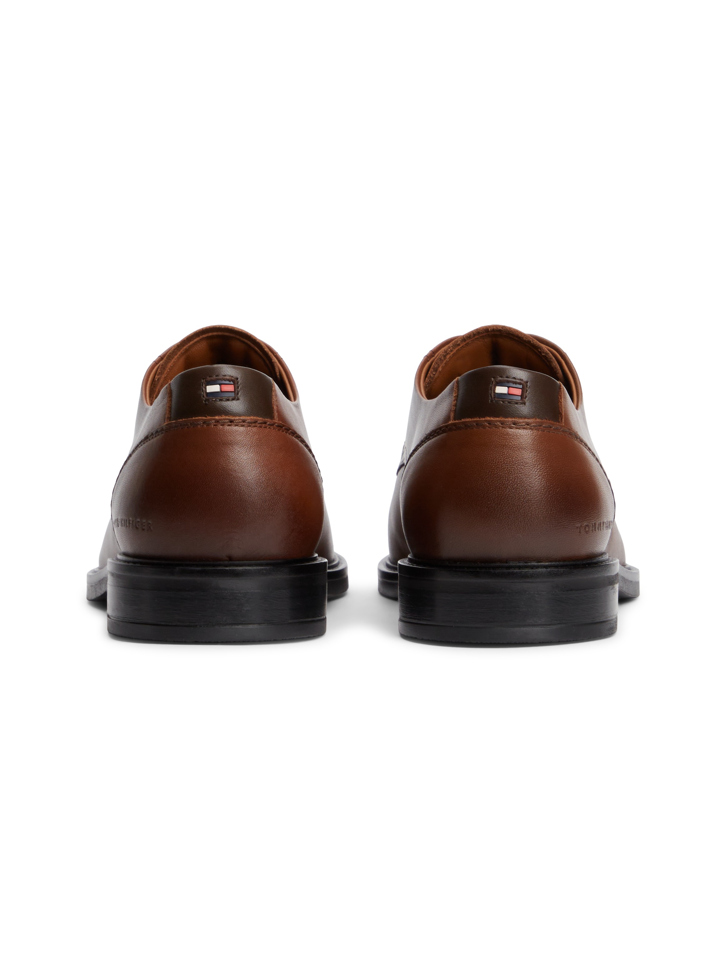 Tommy Hilfiger Schnürschuh »CORPORATE DRESSY LTH SHOE«  Abendschuh, Festtagsschuh mit dezenten Ziernähten