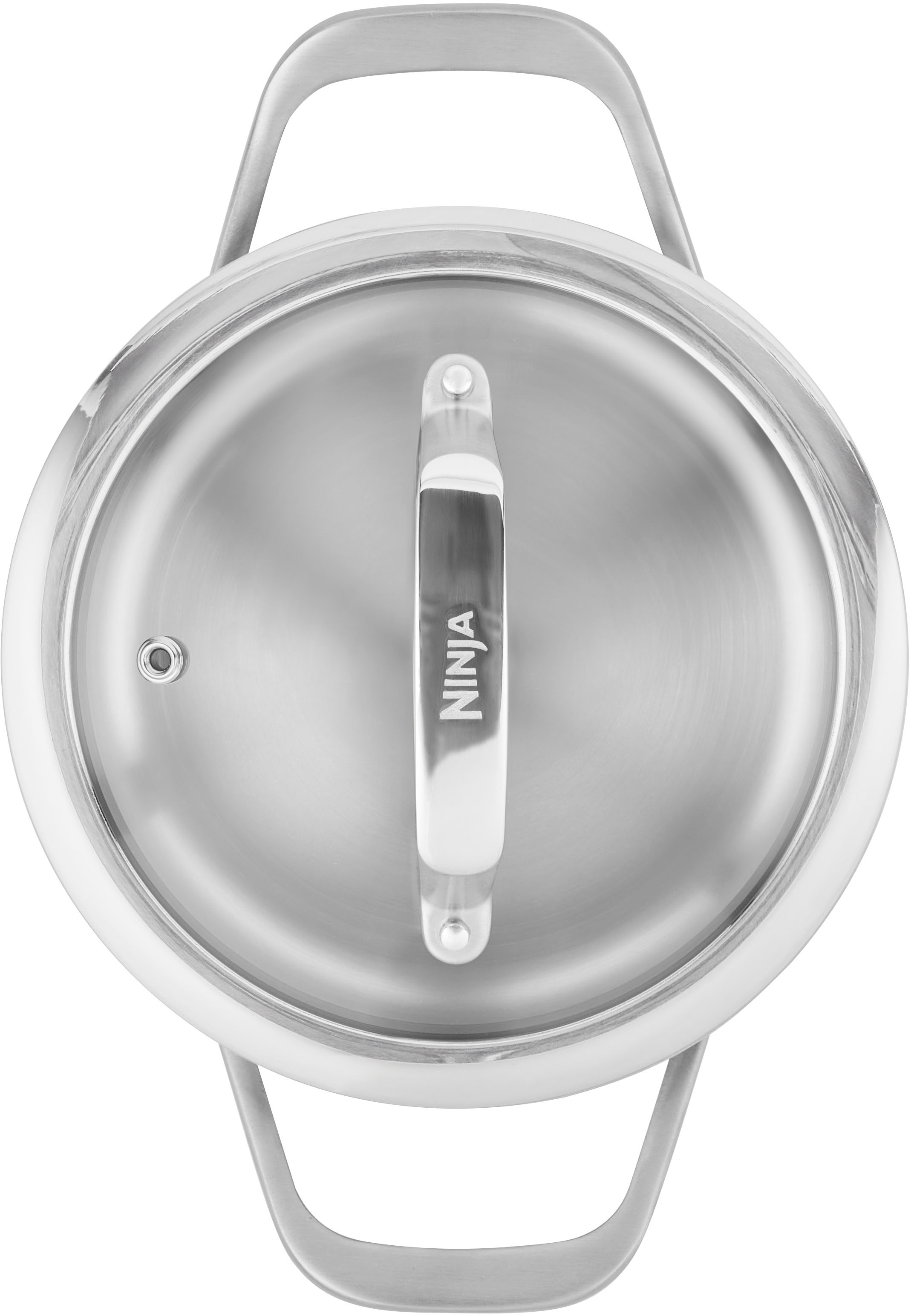 NINJA Kochtopf »Ninja EverClad Suppentopf aus Edelstahl C902DE«, Edelstahl, (1 tlg.), Entwickelt für den Einsatz unter schwierigsten Kochbedingungen