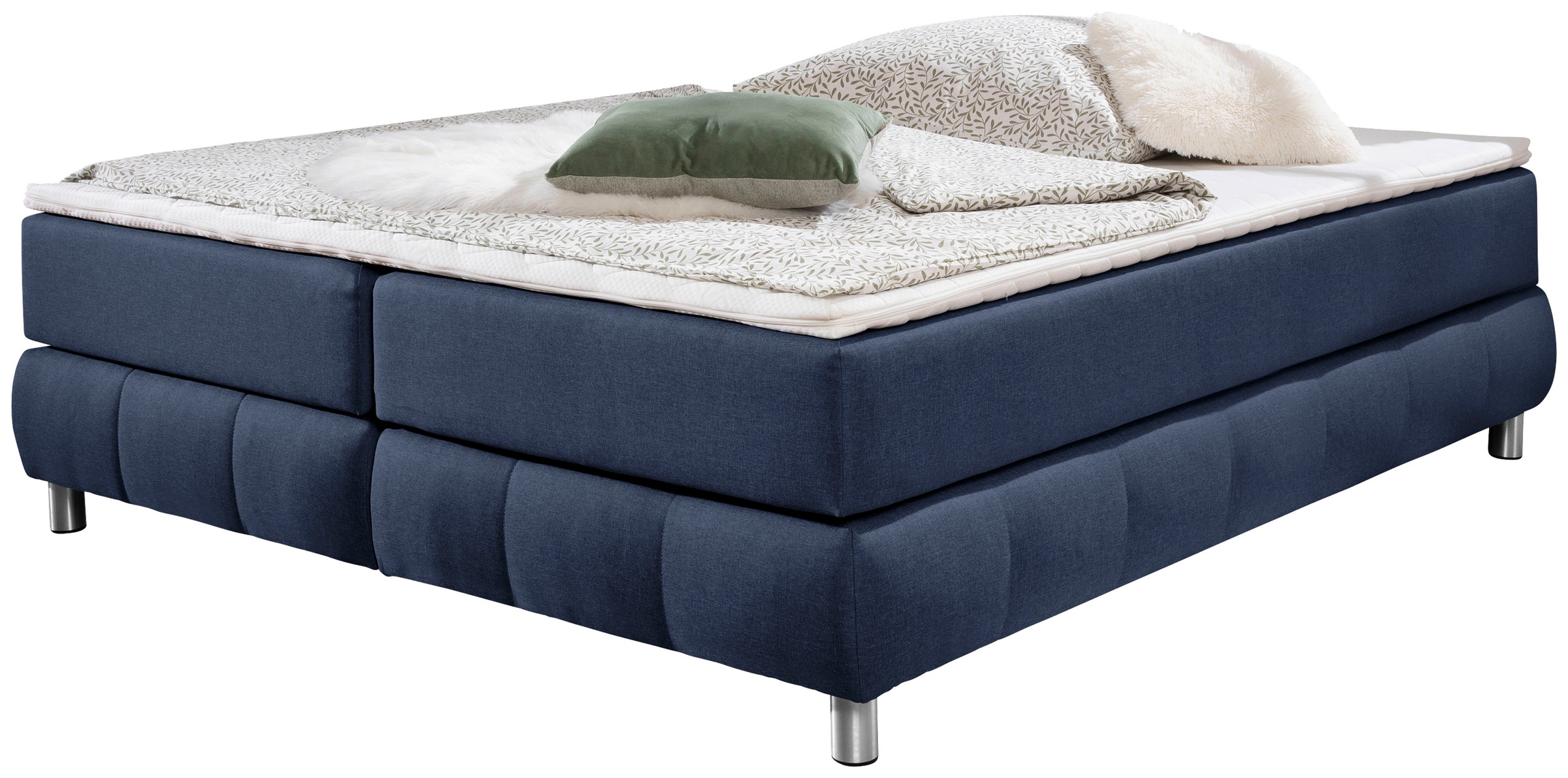 Home affaire Boxspringbett »Salo« Ohne Kopfteil, inkl. Topper, auch in Über günstig online kaufen
