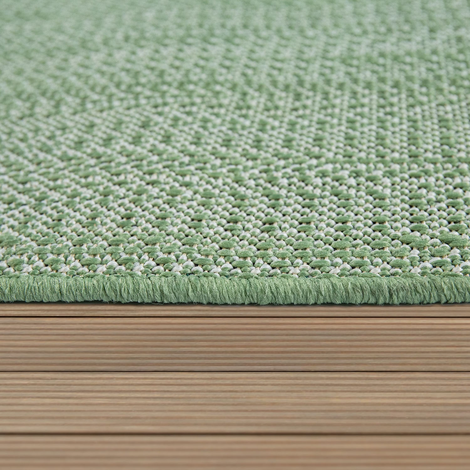 Paco Home Teppich »Ostende 536«, rechteckig, Flachgewebe, meliert und mit  Bordüre, In- und Outdoor geeignet bequem und schnell bestellen
