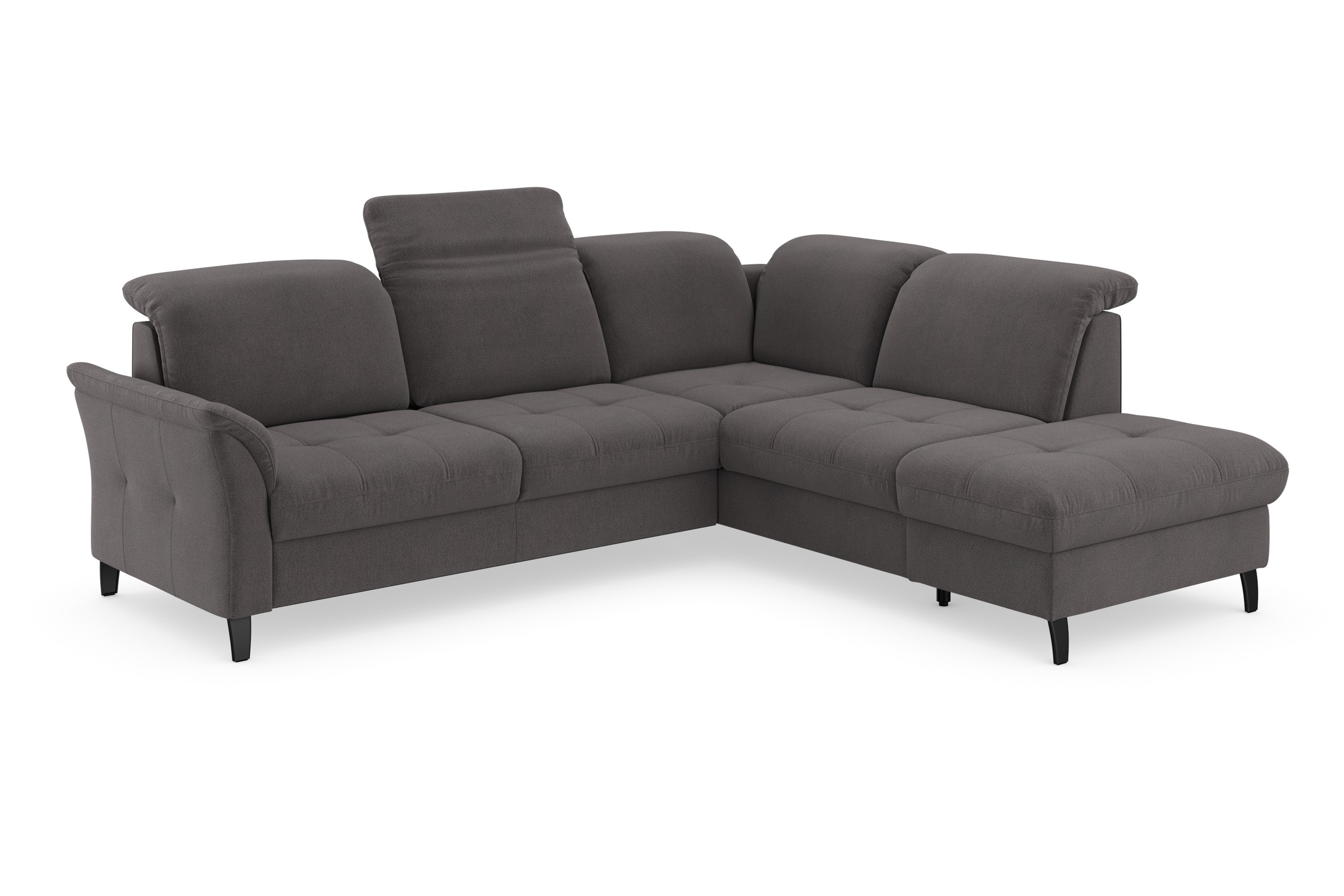 sit&more Ecksofa »Maggiore L-Form«, wahlweise mit Kopfteilverstellung, Bettfunktion und Stauraum