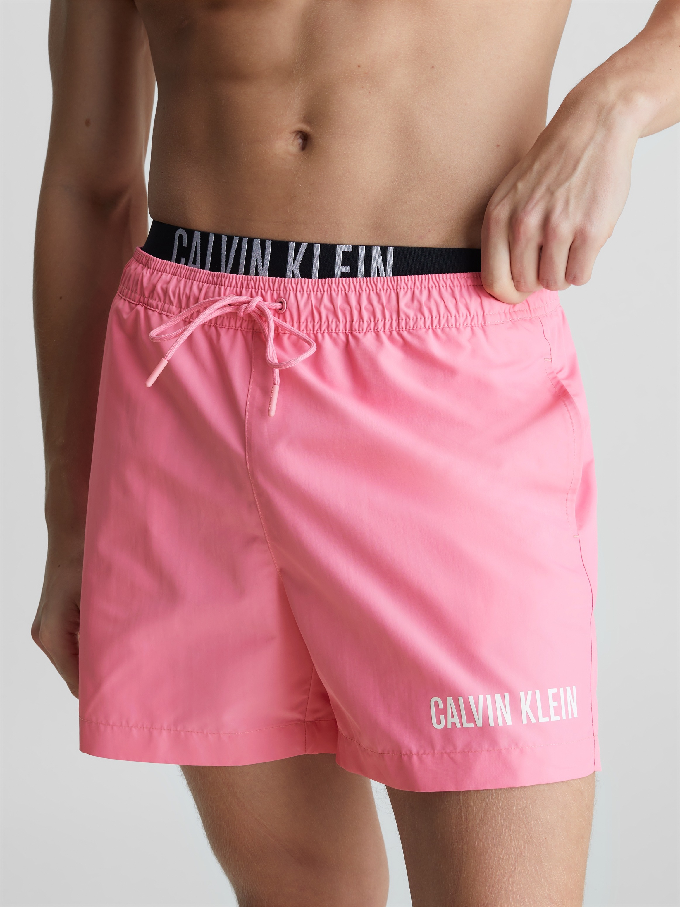 Bild von Calvin Klein Swimwear Badeshorts »MEDIUM DOUBLE WB«, mit doppeltem Bund