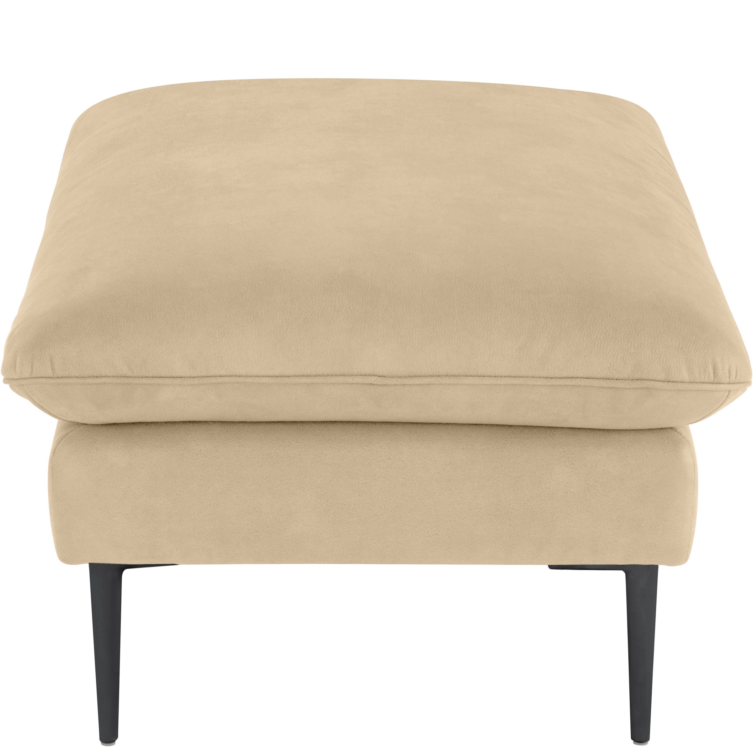 W.SCHILLIG Hocker »enjoy&MORE«, Füße schwarz pulverbeschichtet, Breite 106 cm