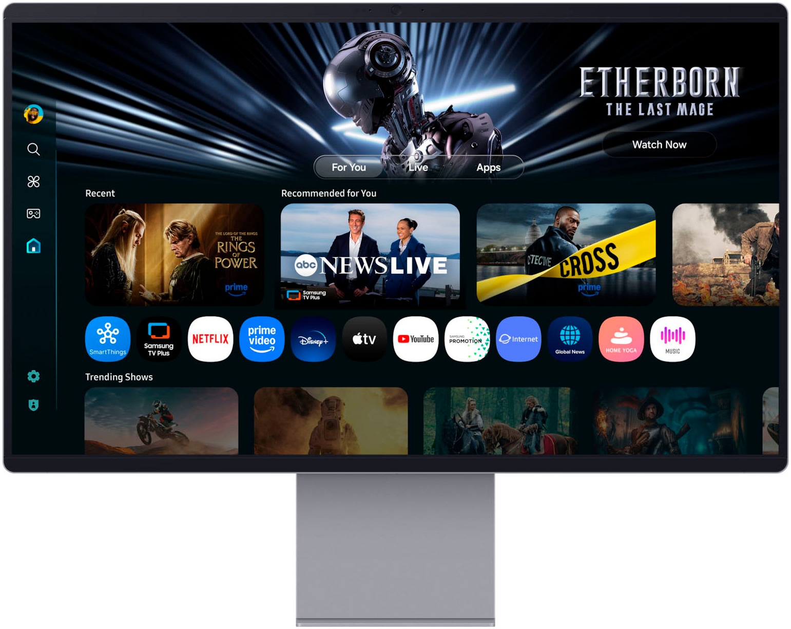 Samsung Smart Monitor »S32FM900SU« 80 cm/32 ″  3840 x 2160 px 0,03 Reaktionszeit 165 Hz