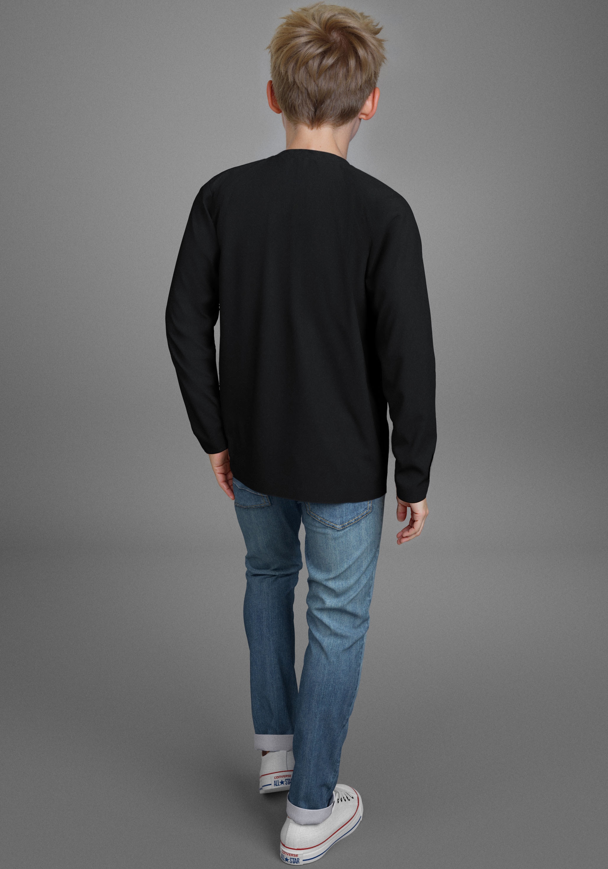 KIDSWORLD Langarmshirt »Spruch: CONFUSION«, Sprücheshirt, immer einen lässigen Spruch