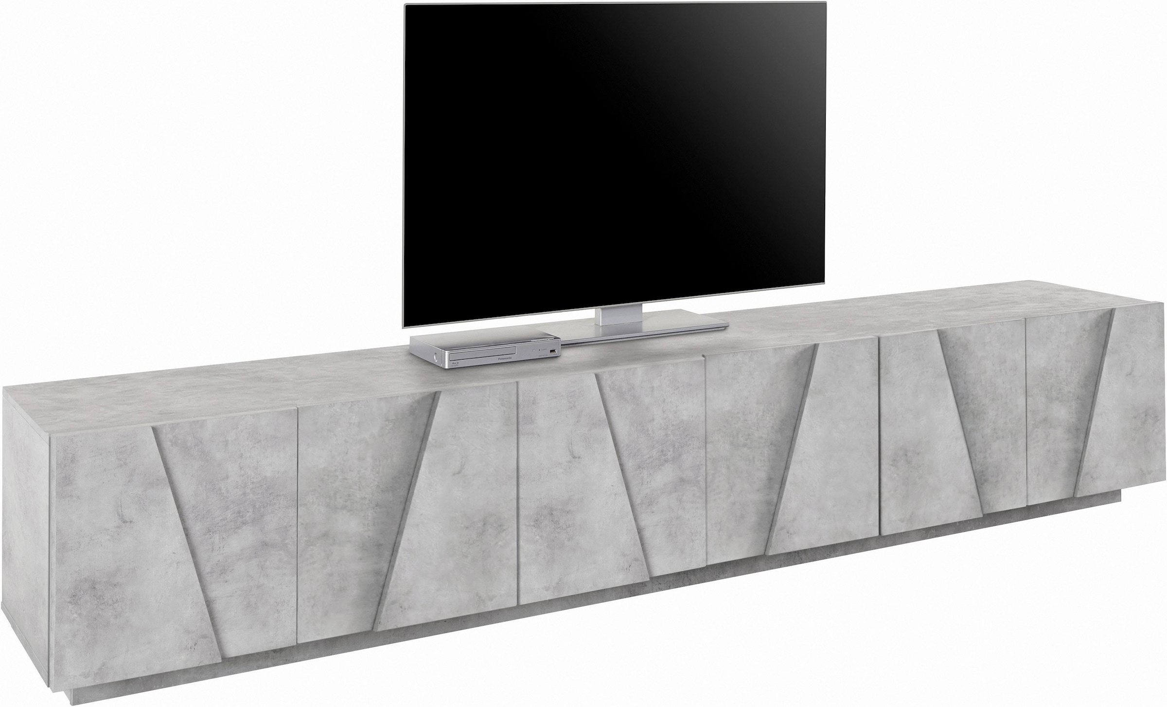 INOSIGN Lowboard »PING, TV-Board, TV-Band, TV-Kommode« mit 6 Türen, Breite günstig online kaufen