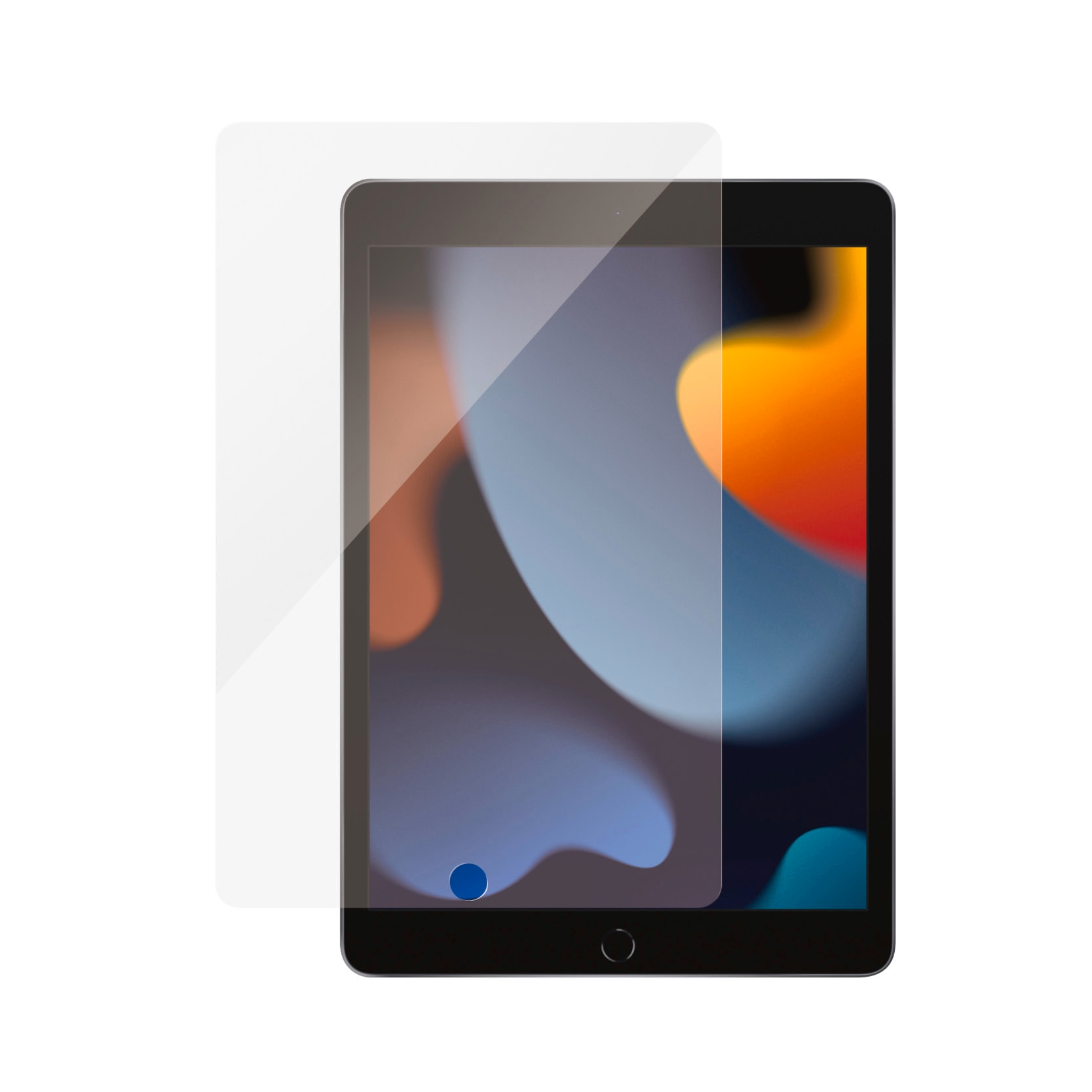 CARE by PanzerGlass Displayschutzglas »Ultra-Wide Fit Screen Protection«, für Apple iPad 10.2'', Displayschutzfolie, Schutzfolie, Bildschirmschutz, kratz- & stoßfest