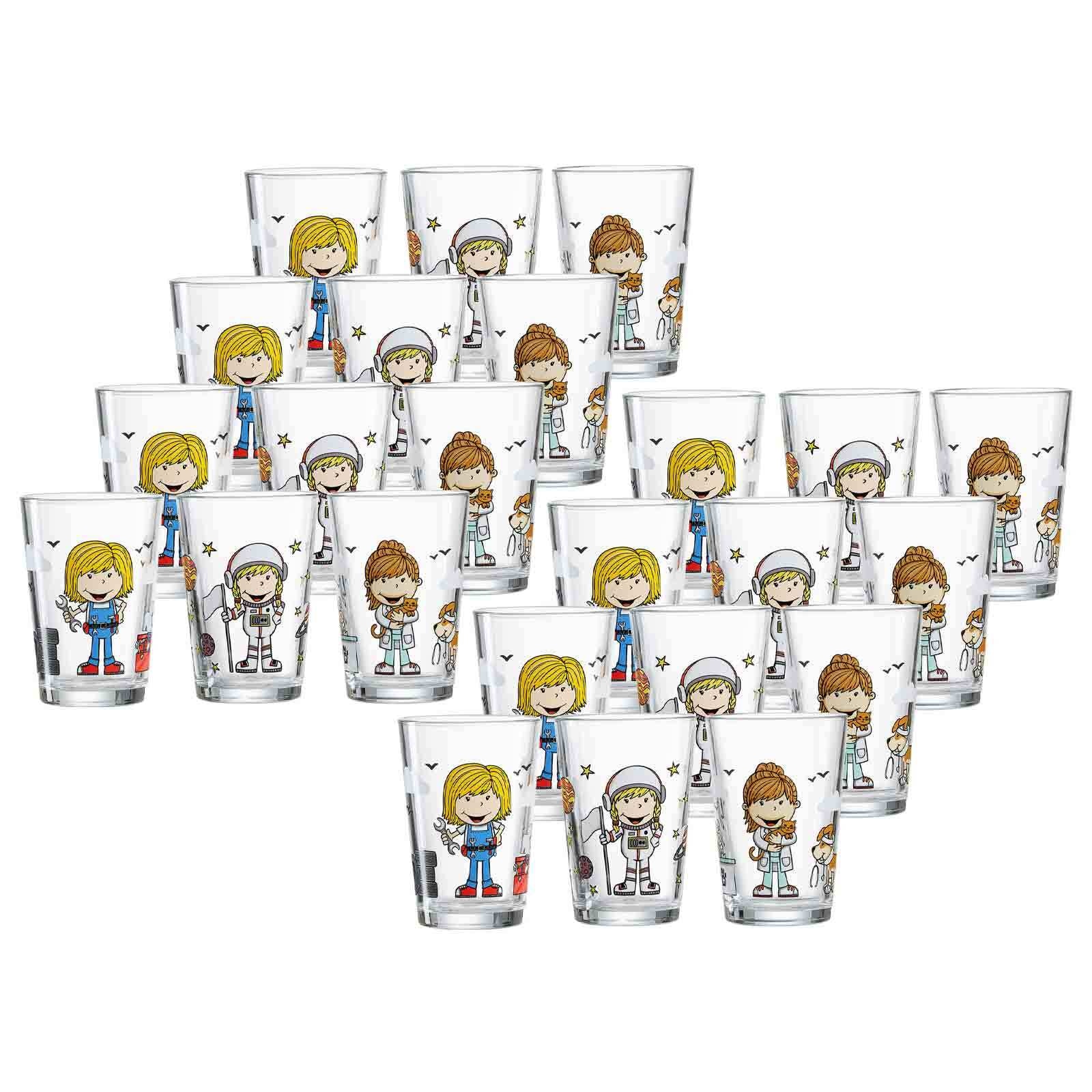 Ritzenhoff & Breker Kinderbecher »Kindergläser Berufe Mädchen 205 ml 24er S günstig online kaufen