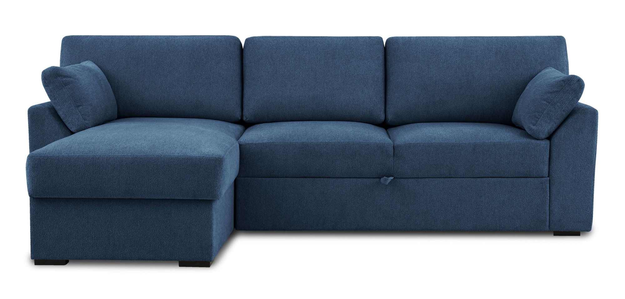 Home affaire Ecksofa "Citry" Breite 246 cm, Chenille, Bettfunktion, Bettkas günstig online kaufen