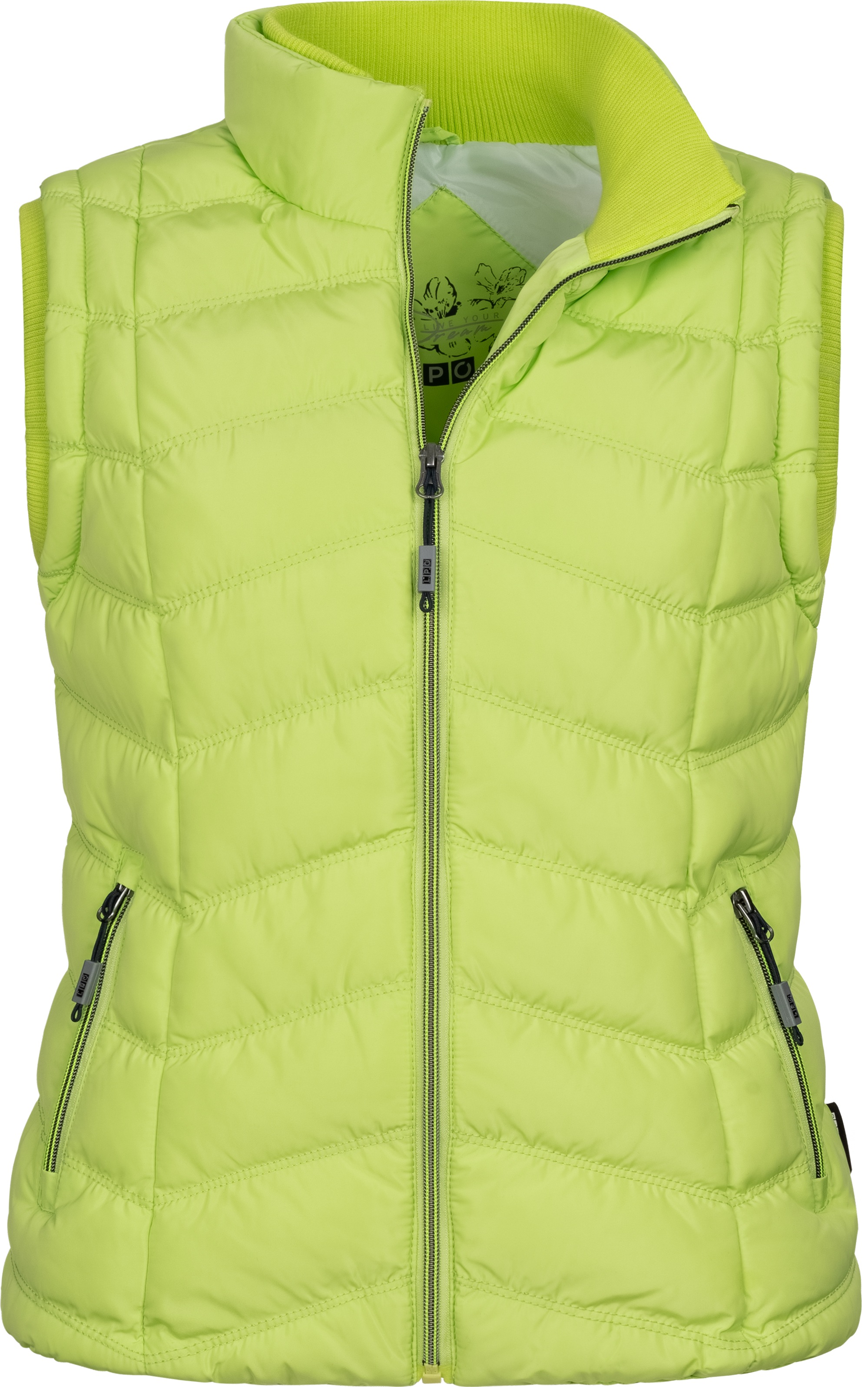 DEPROC ACTIVE Steppweste »ELKLANDS Women« zum Wenden grün 50 (XL) 50 (XL) Besonders leichte Steppweste für Damen