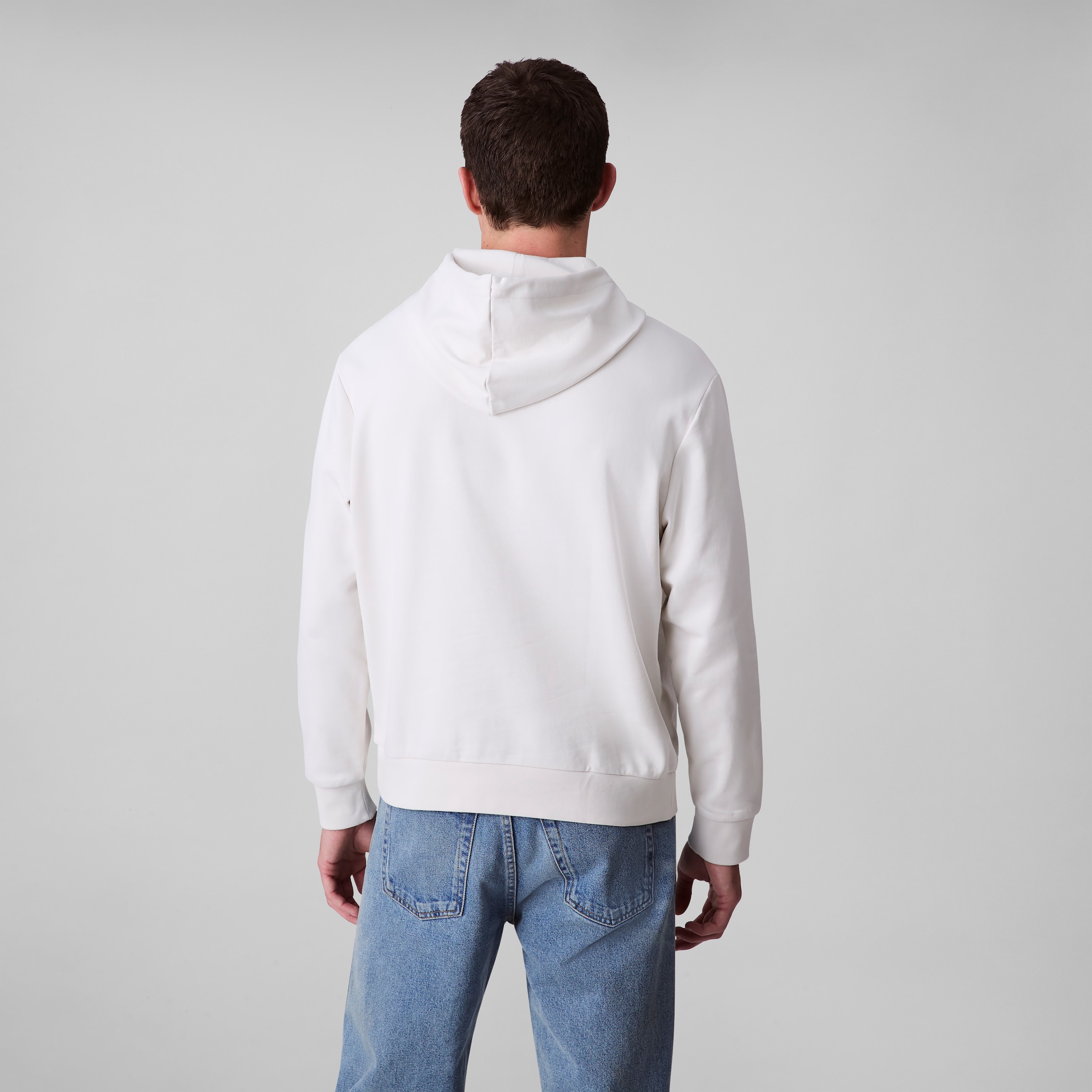 Calvin Klein Jeans Kapuzensweatshirt »400GSM TERRY MONOLOGO HOODIE«, Mit Rundhalsausschnitt