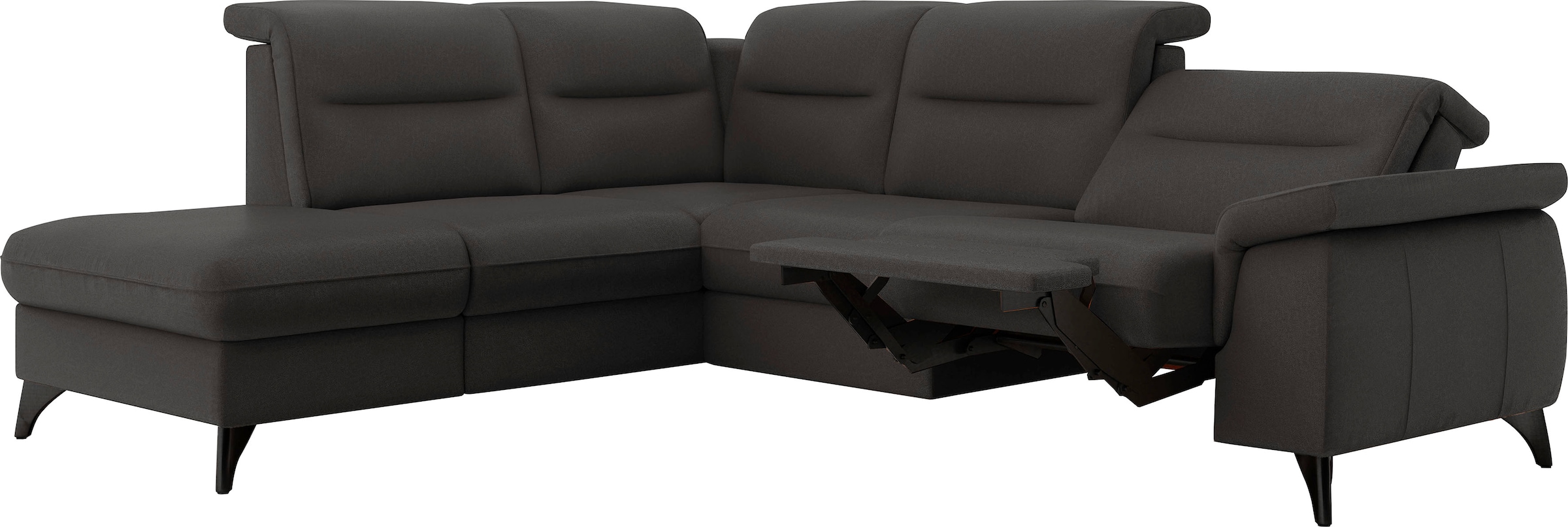 sit&more Ecksofa »Astoria L-Form«, wahlweise mit motorischer Relaxfunktion