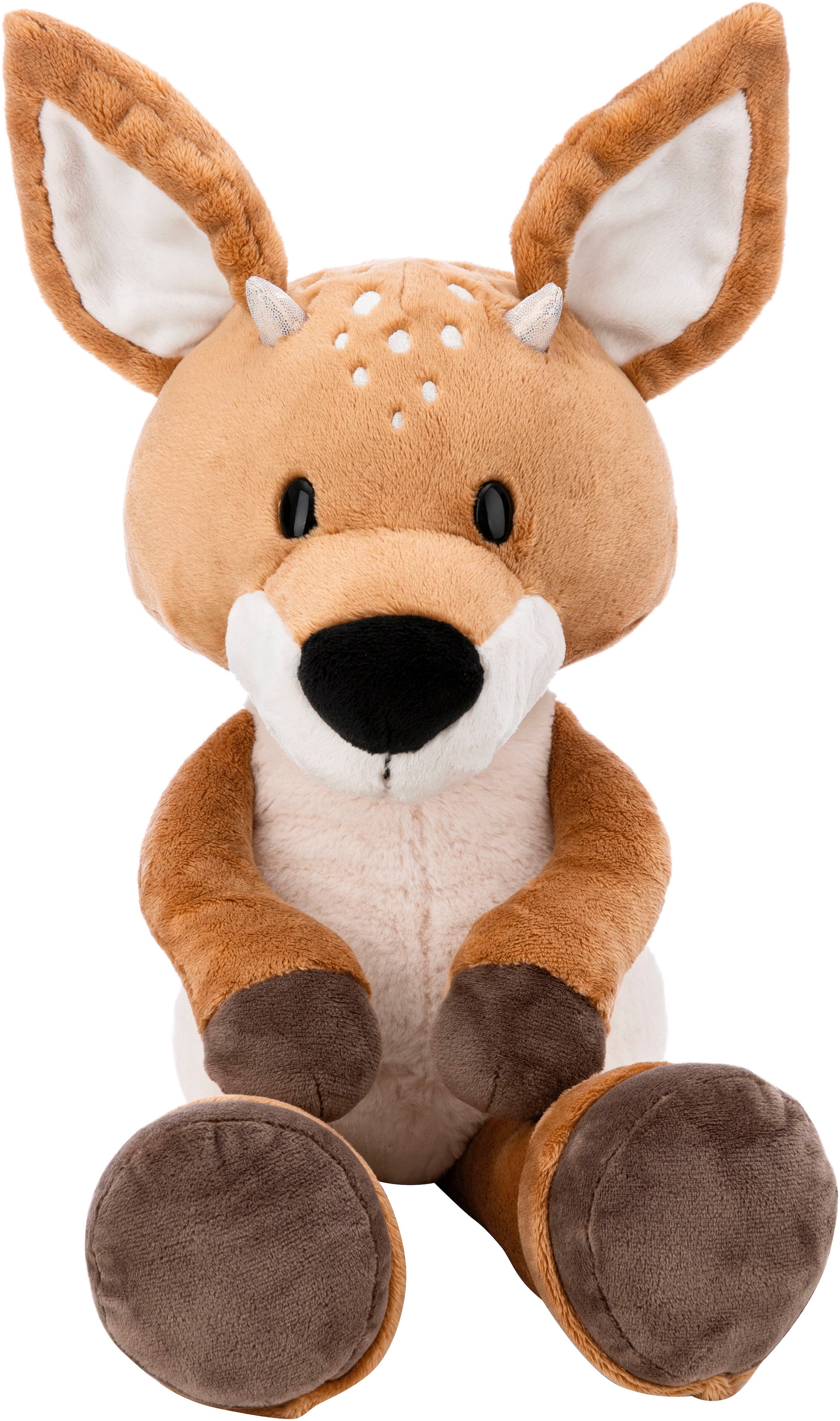 Nici Kuscheltier »Forest Friends, Rehbock René Roebuck, 50 cm schlenkernd«, schlenkernd; enthält recyceltes Material