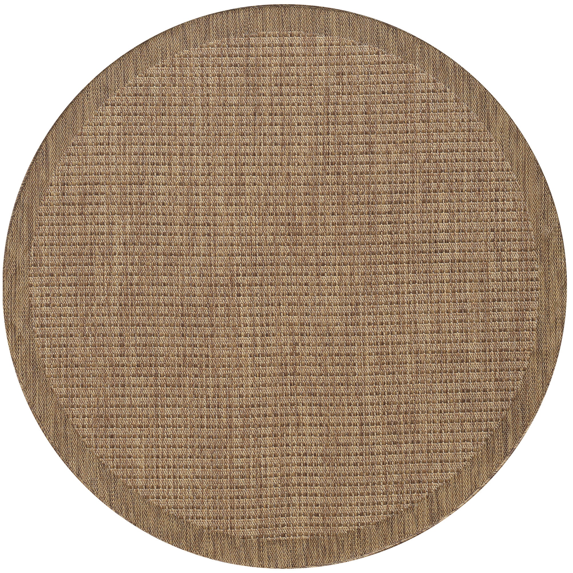 Ayyildiz Teppiche Outdoorteppich »GIZA 1410«, rund, 3 mm Höhe, In- und Outdoor, Wetterfest, Wasserabweisend, robust