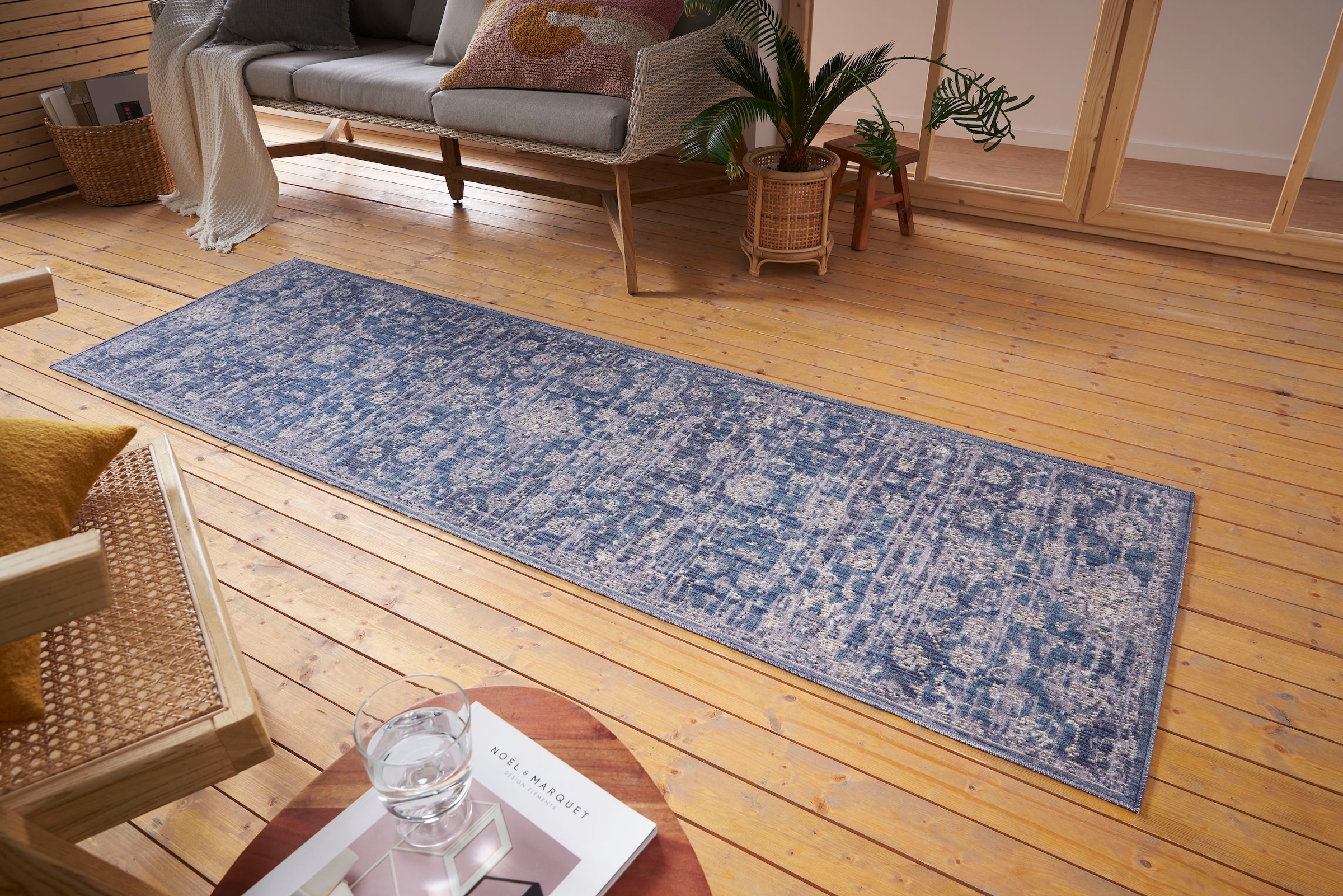 NORTHRUGS Teppich »Alexandria«, rechteckig, 3 mm Höhe, In-& Outdoor, Läufer günstig online kaufen