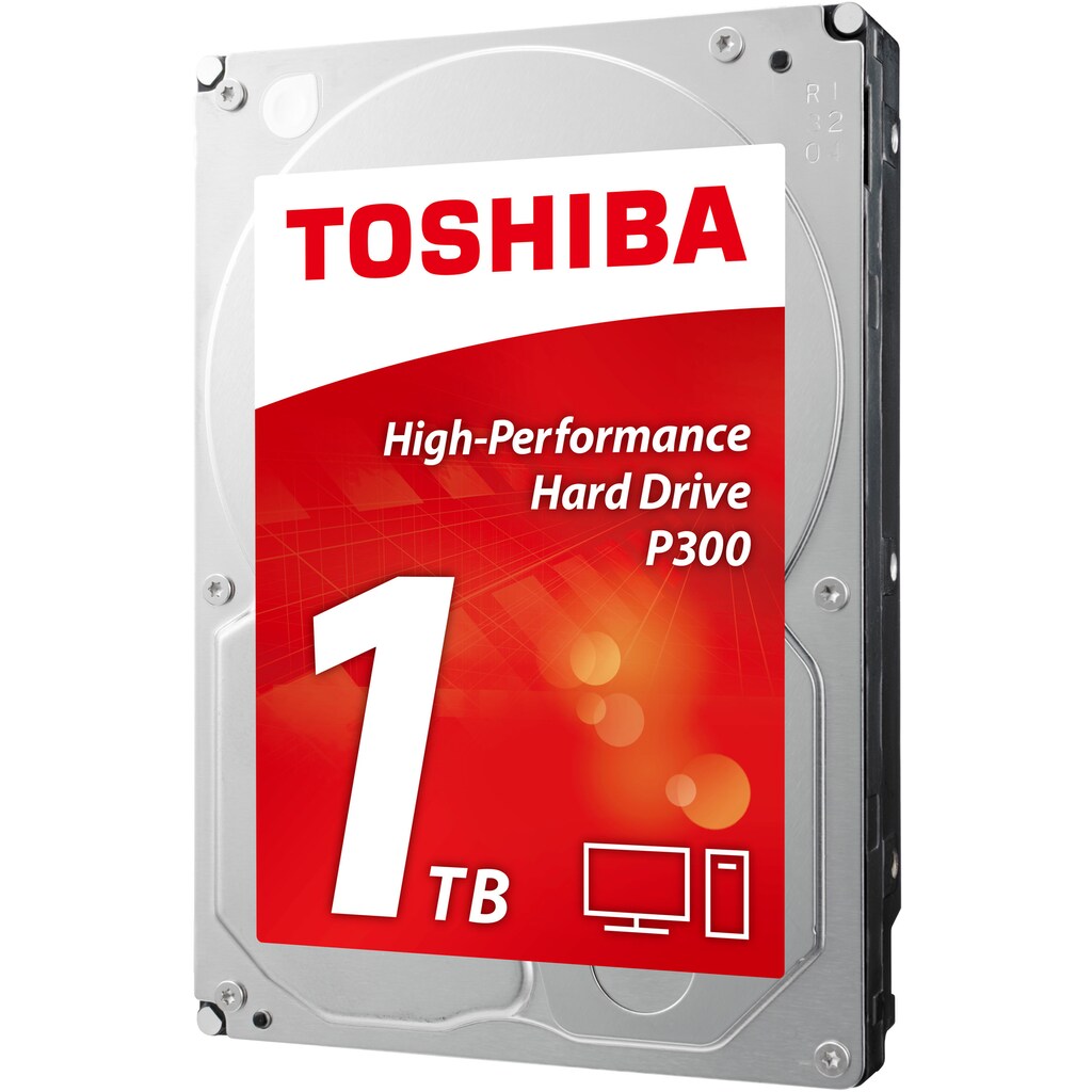 Toshiba HDD-Festplatte »P300 Desktop PC 1TB Kit«, 3,5 Zoll, Bulk