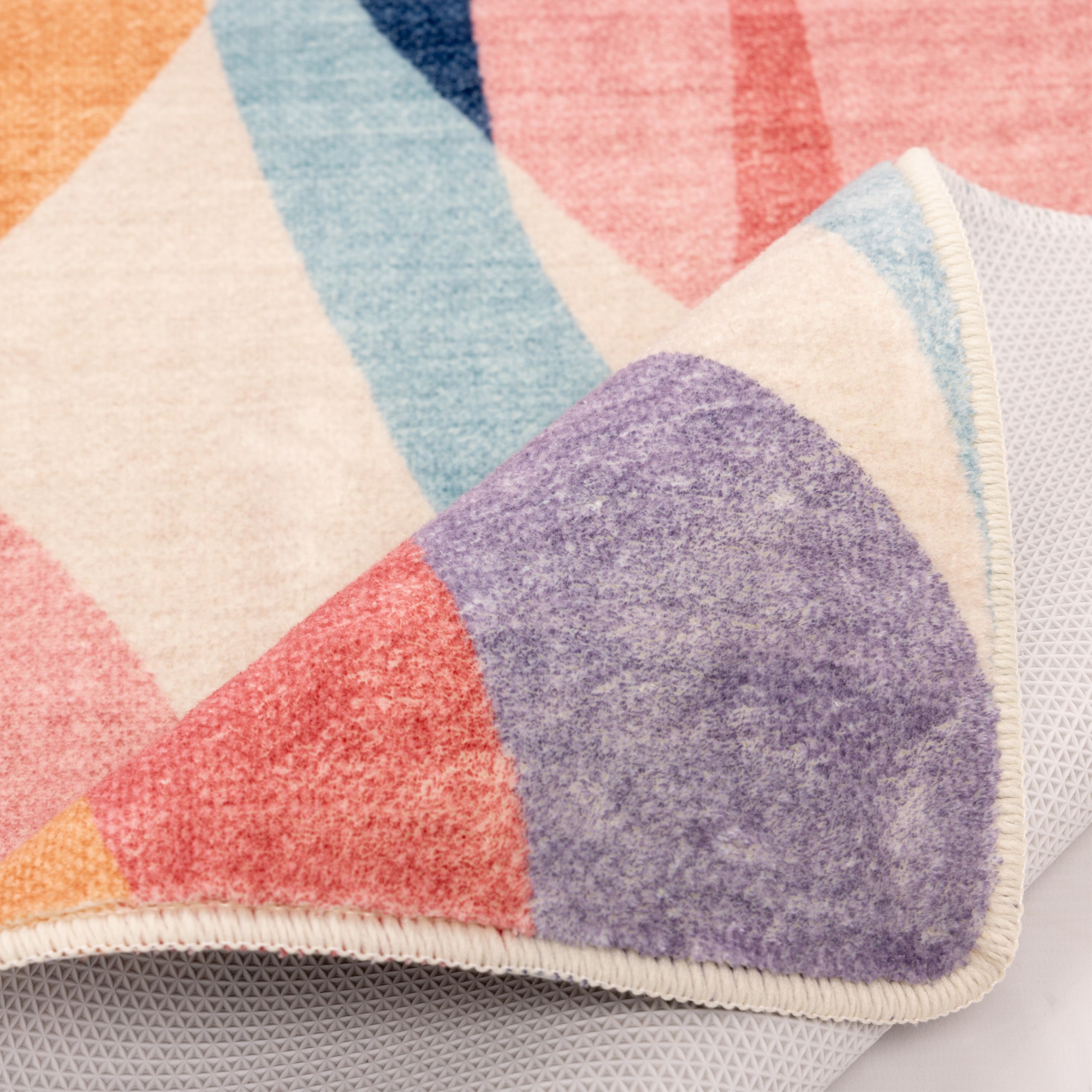 Gino Falcone Badematte »Aquata GF-170, Badvorleger, Badezimmer Teppich« Höhe 7 mm rutschhemmend beschichtet fußbodenheizungsgeeignet Badteppich, bedruckt, modernes Design, rechteckig
