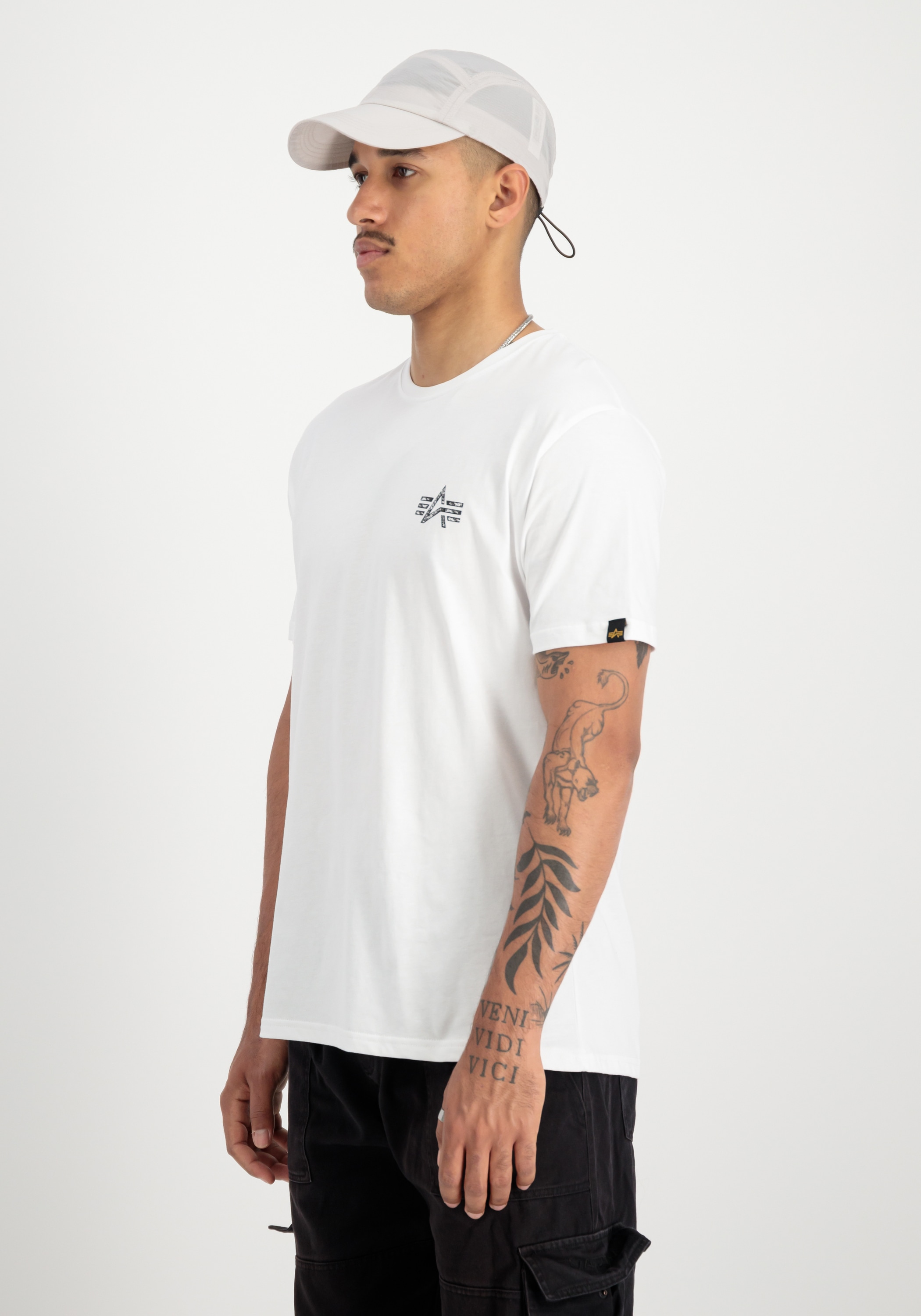 Alpha Industries T-Shirt »Alpha Industries Men - T-Shirts Signature Backprint T-Shirt«