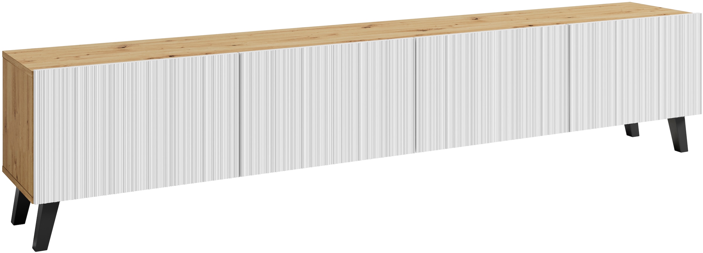 INOSIGN Lowboard »PHUKET«, TV-Board mit Strukturfront, Breite ca. 190 cm