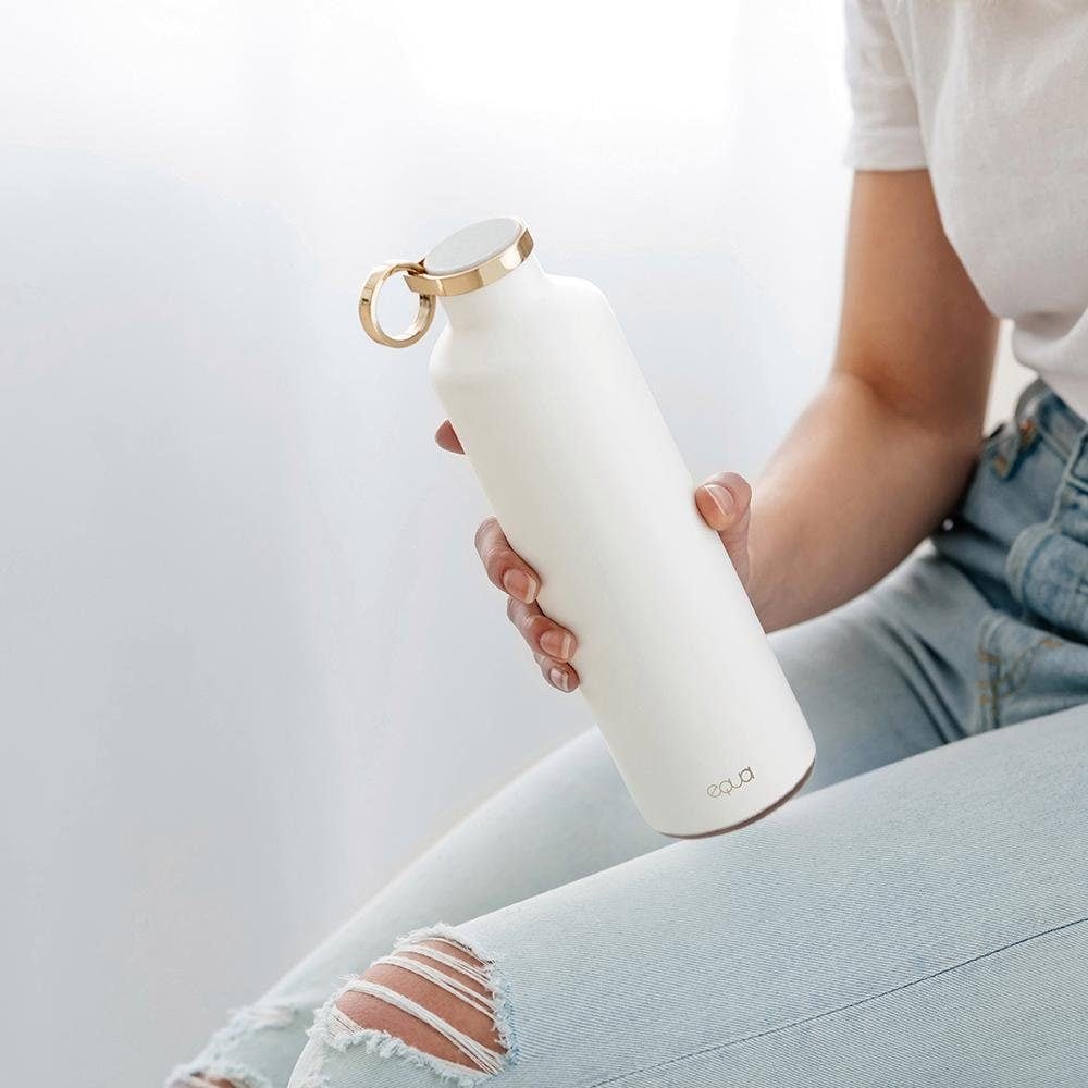equa Isolierflasche »Basic«, doppelwandiger Edelstahl, 680 ml