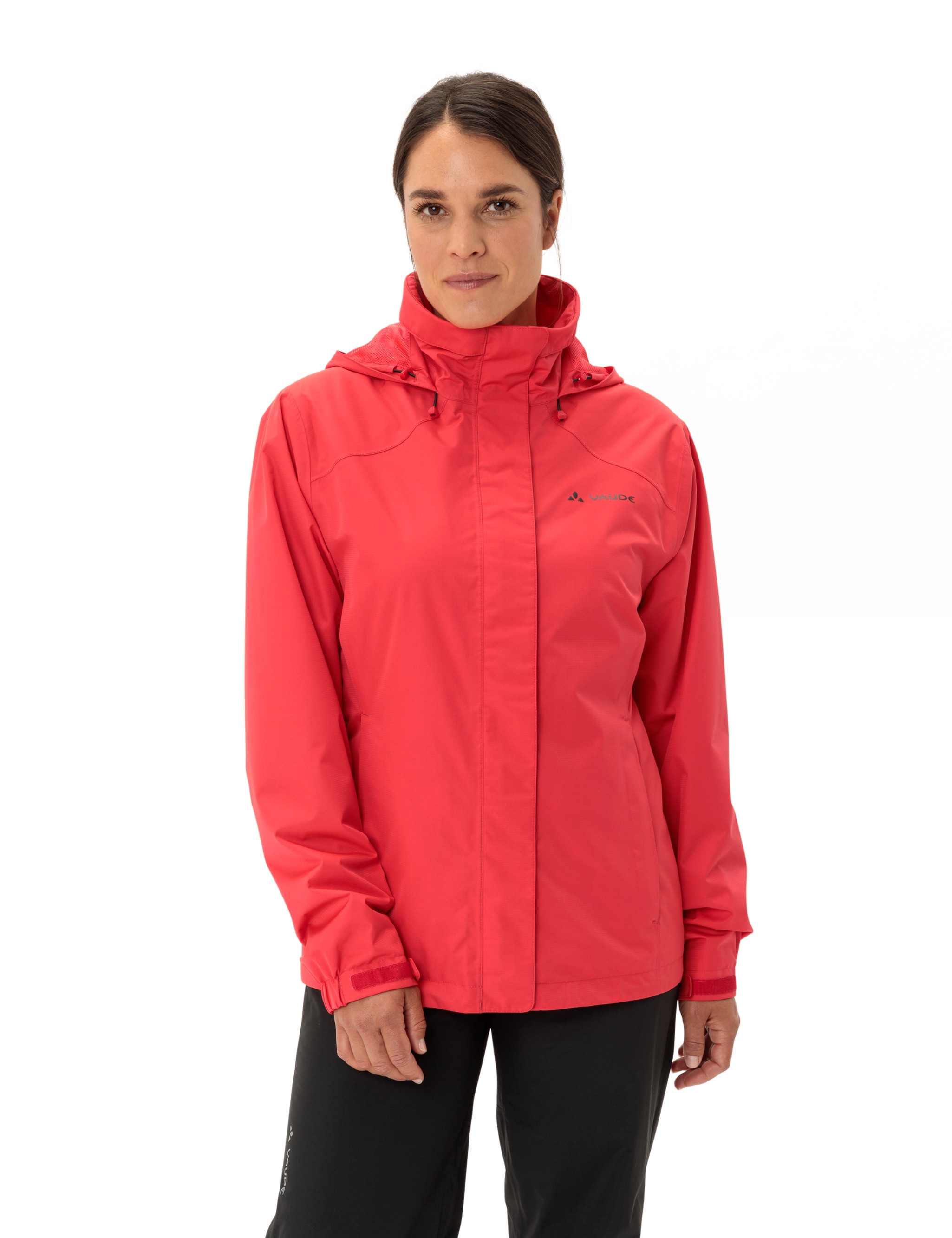 VAUDE Fahrradjacke »Women's Escape Bike Light Jacket« mit Kapuze für Radsport, Wandern und Nordic Walking, wasserabweisend, winddicht