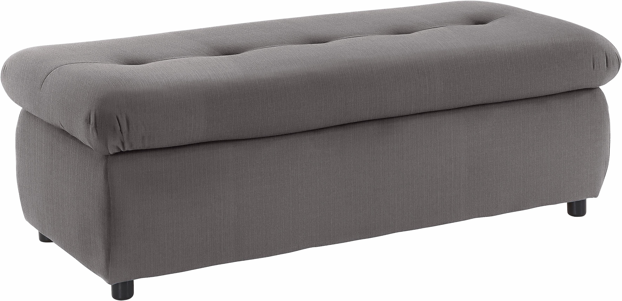 TRENDMANUFAKTUR Hocker »Indie II, bequemer Bankhocker mit Staufach unter de günstig online kaufen