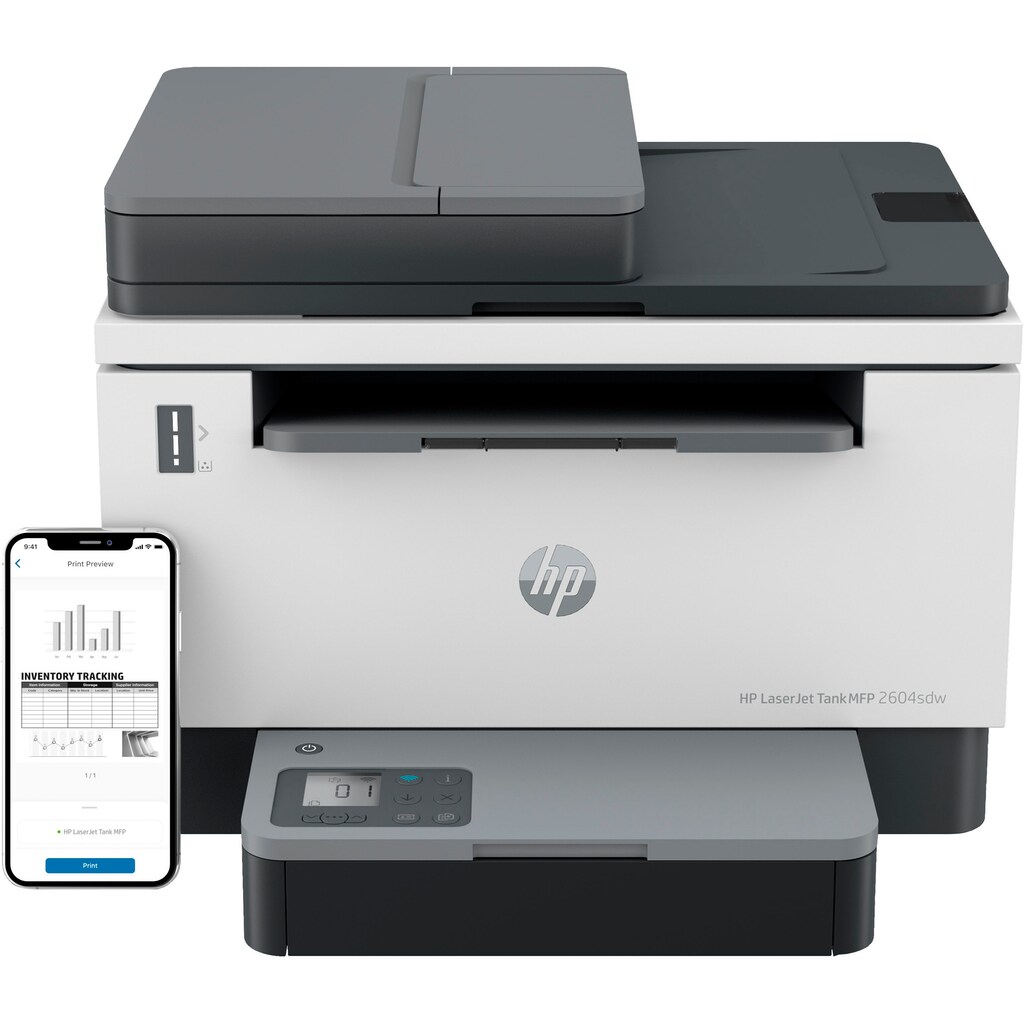 HP Laserdrucker »LaserJet Tank MFP 2604SDW Printer«