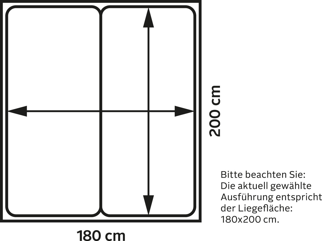 Home affaire Boxspringbett »Caria«, in 5 Breiten, 3 Matratzen-Ausführungen, 2 Härtegraden, Topper