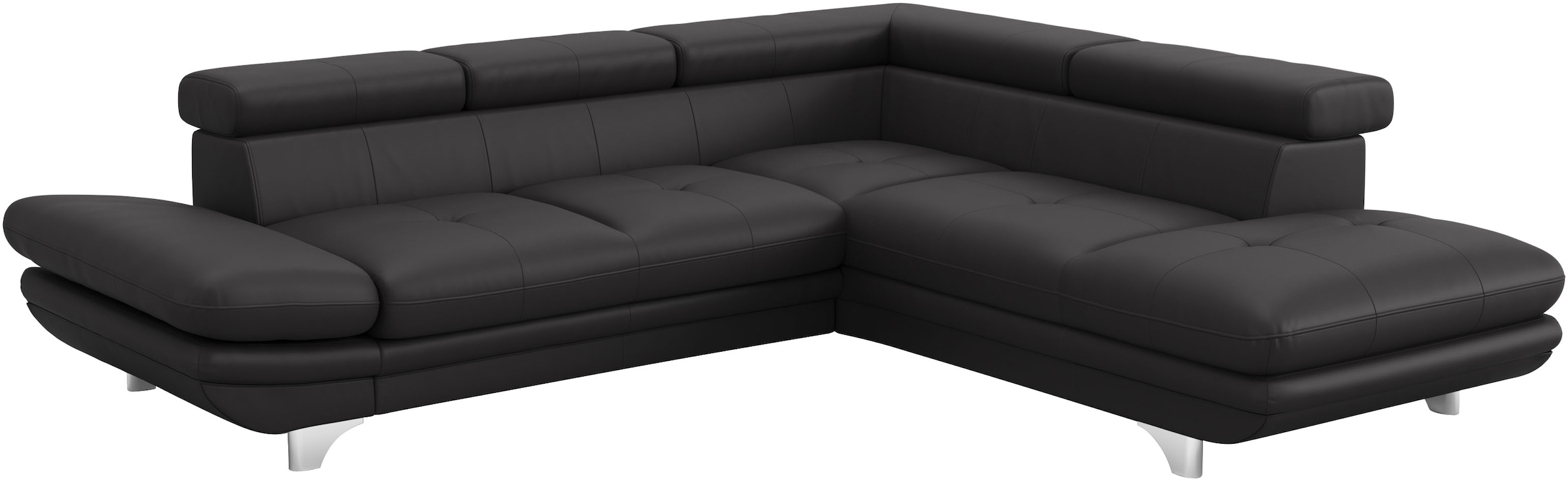 COTTA Ecksofa »Enterprise L-Form«, mit Arm- & Kopfteilverstellung, wahlweis günstig online kaufen