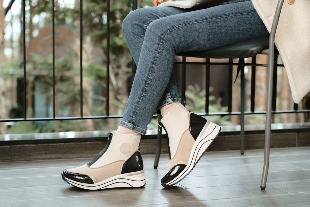 Remonte Keilsneaker, Casual-Boots, Stiefelette, Plateauboots mit Lite´n Soft Ausstattung