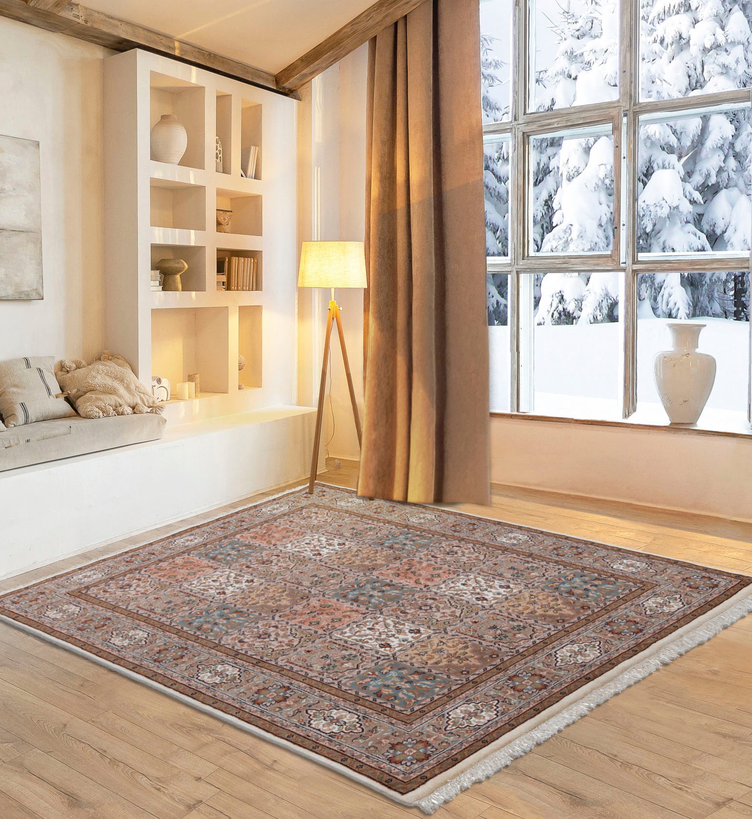 OTTO home Orientteppich »BB Oriantal 1« rechteckig 12 mm Höhe reine Wolle, günstig online kaufen