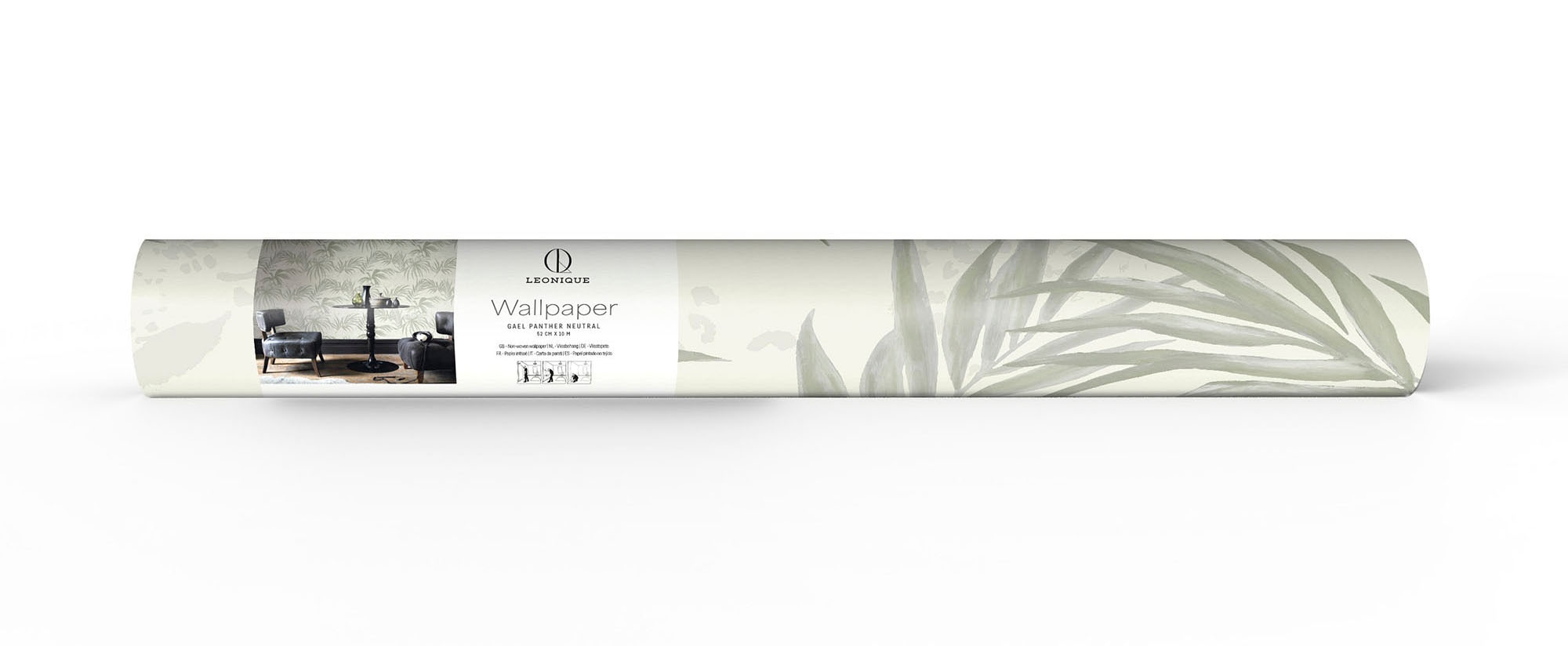 Leonique Vliestapete »Gael Panther«, animal print, Design Tapeten