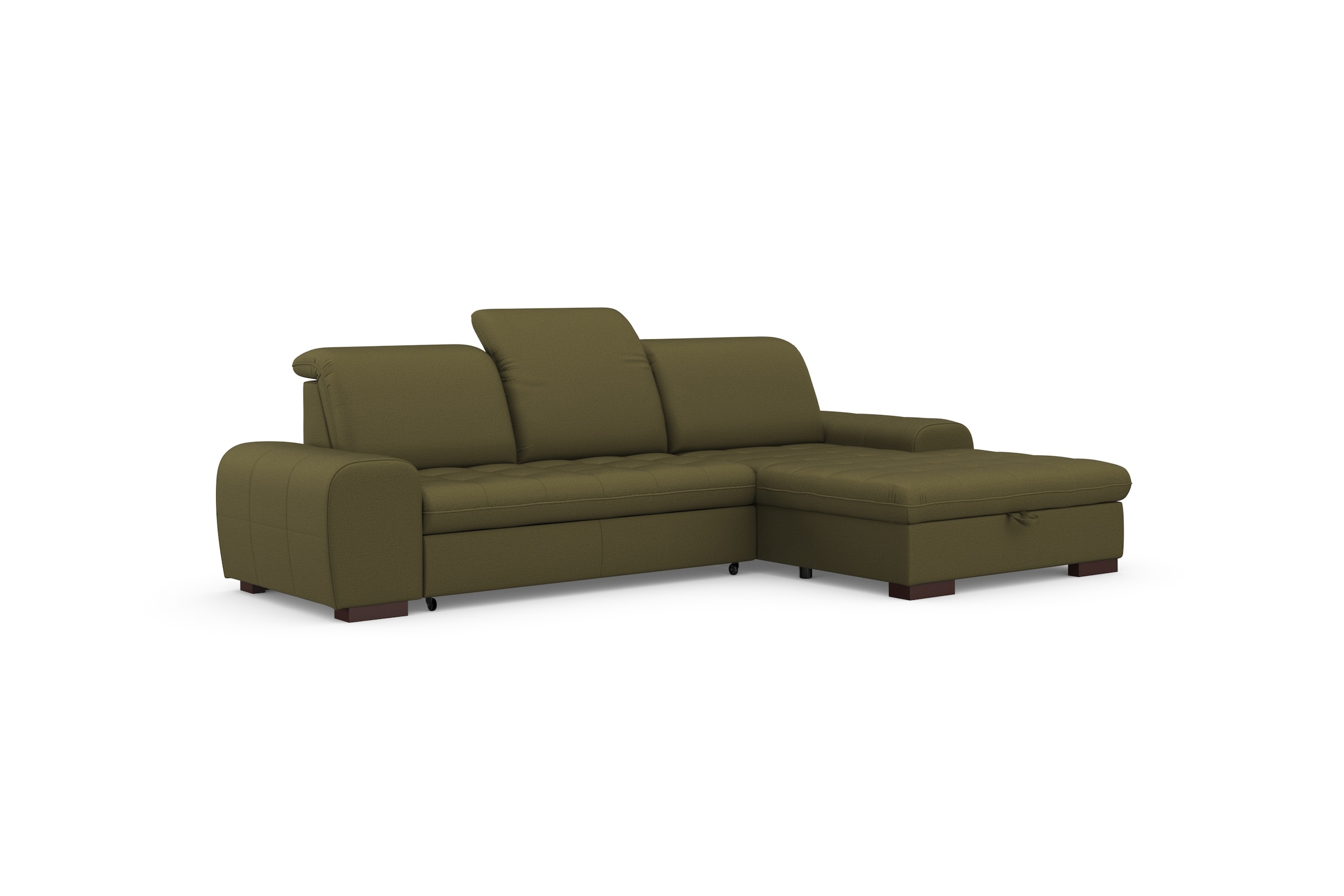 sit&more Ecksofa »Luxor L-Form«, wahlweise mit Bettfunktion, Bettkasten und Kopfteilverstellung