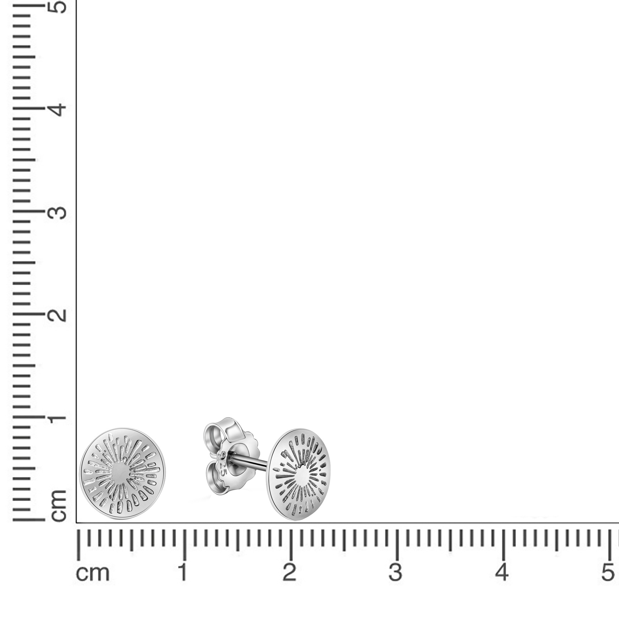 Vivance Paar Ohrstecker »925/- Sterling Silber rhodiniert«